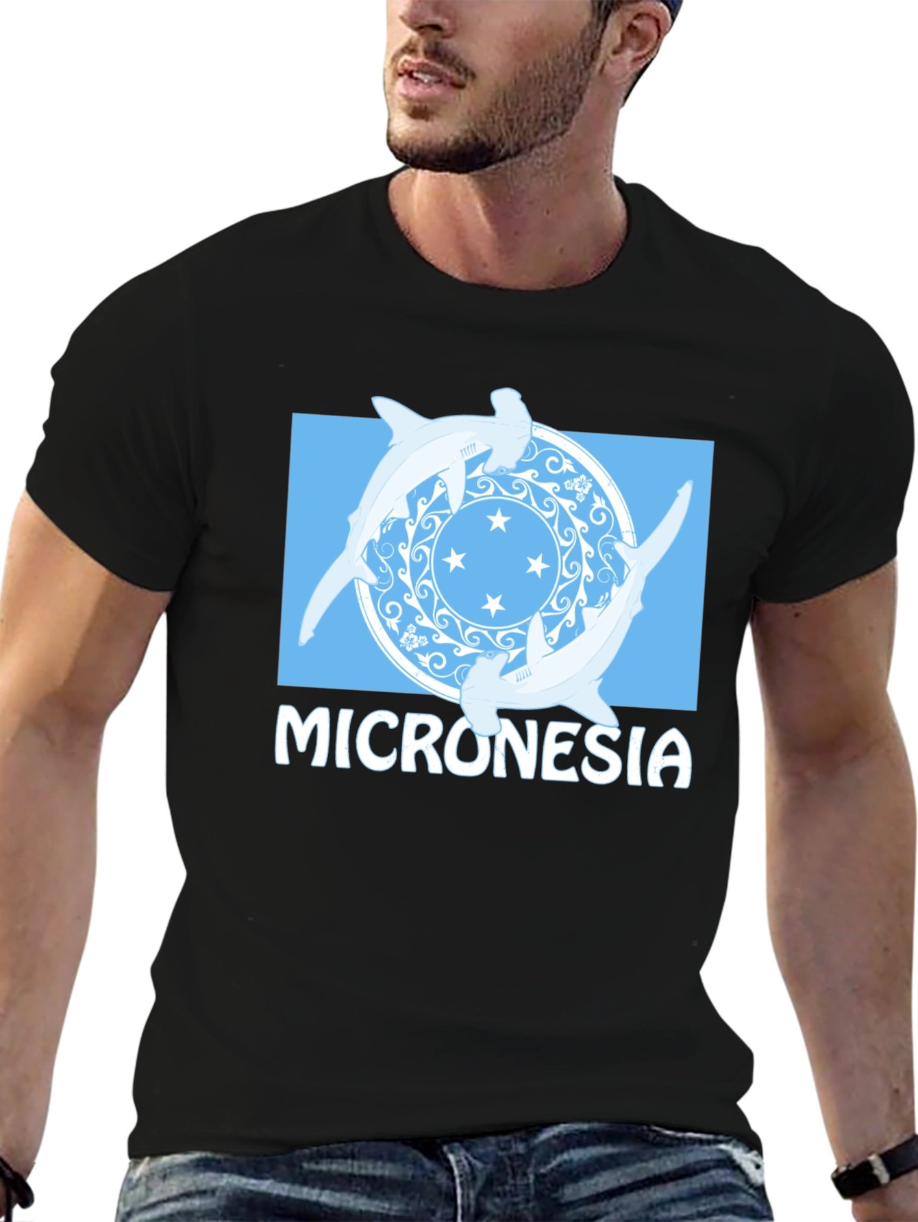 Micronesia Shark T-Shirt - Island Pride