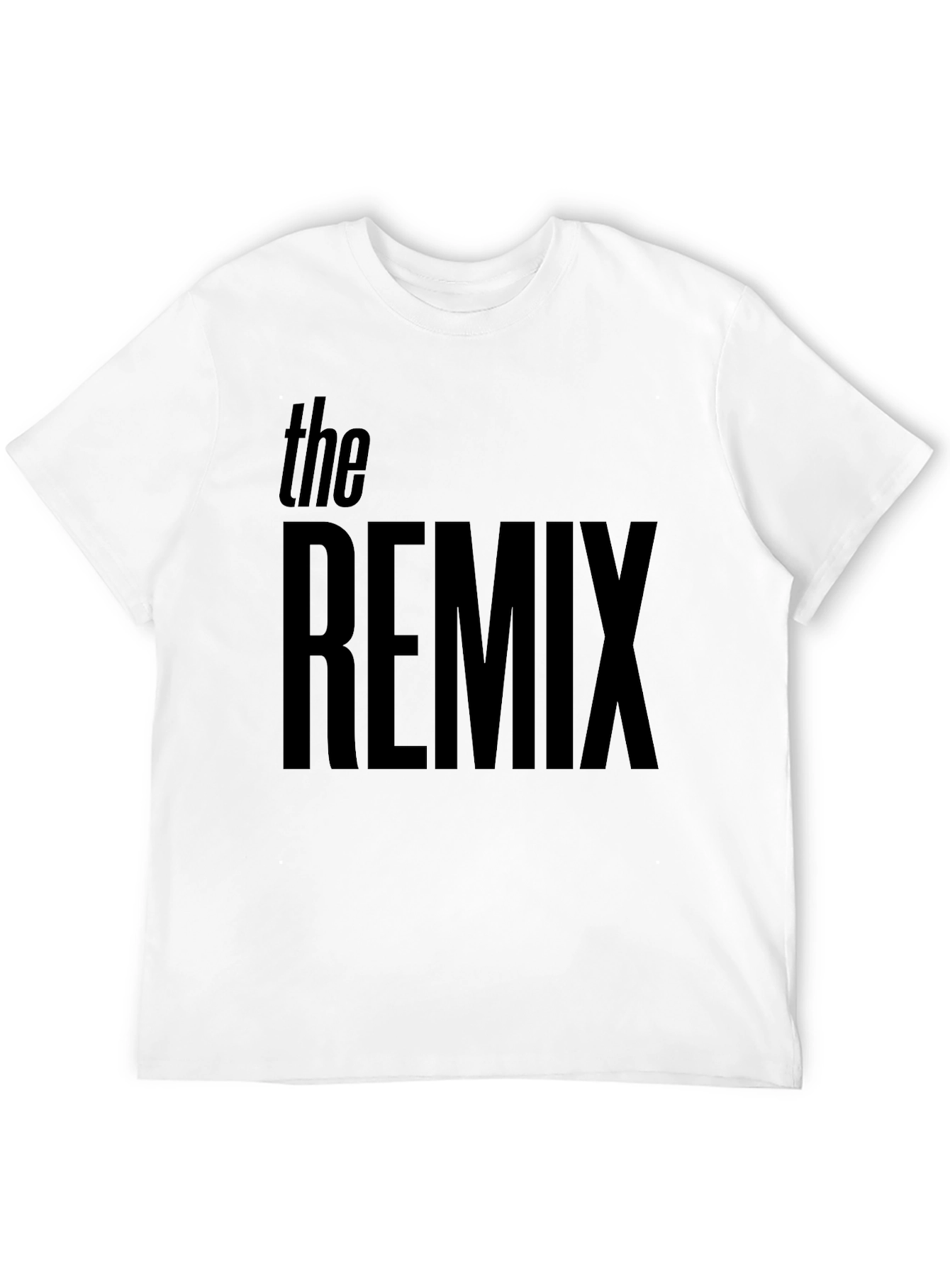 The Remix Black Graphic T-Shirt