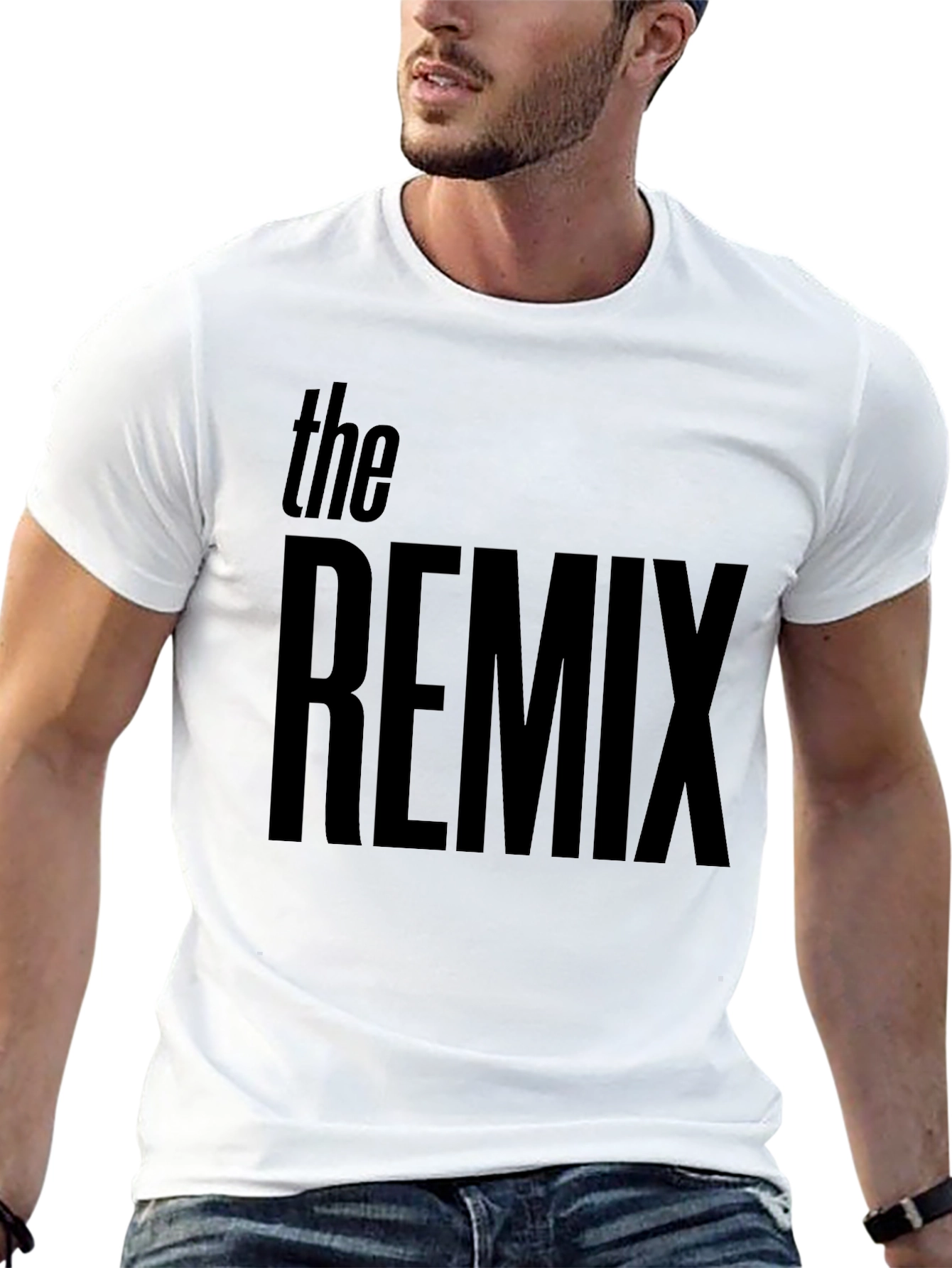 The Remix Black Graphic T-Shirt