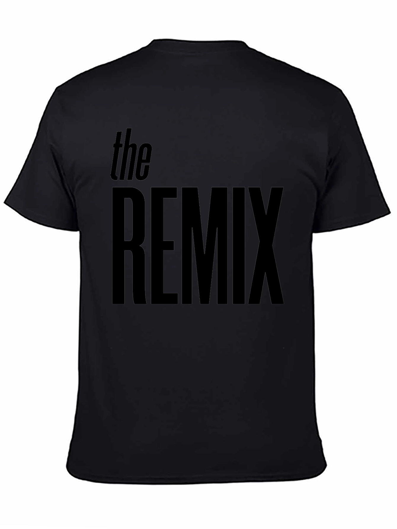 The Remix Black Graphic T-Shirt
