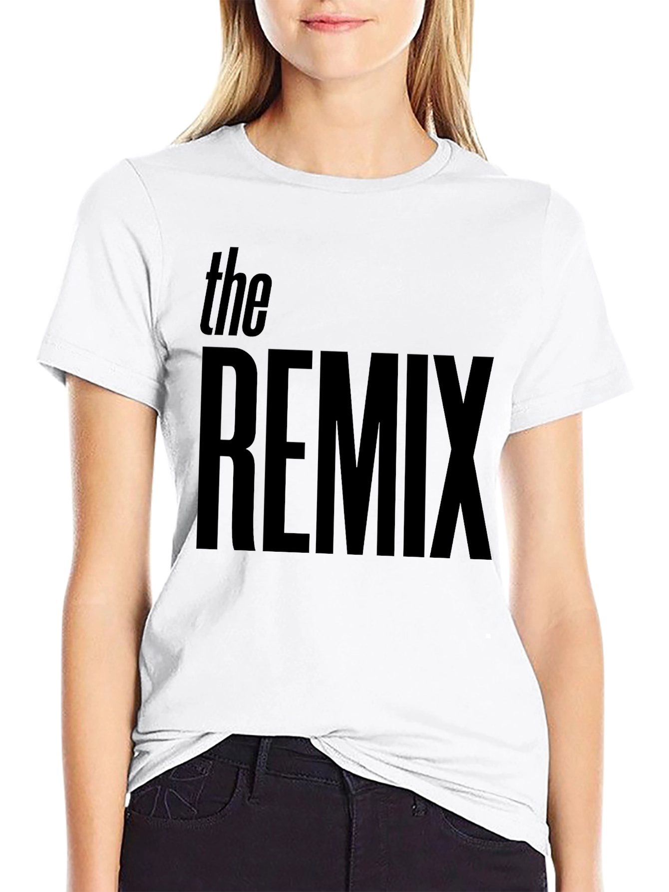 The Remix Black Graphic T-Shirt