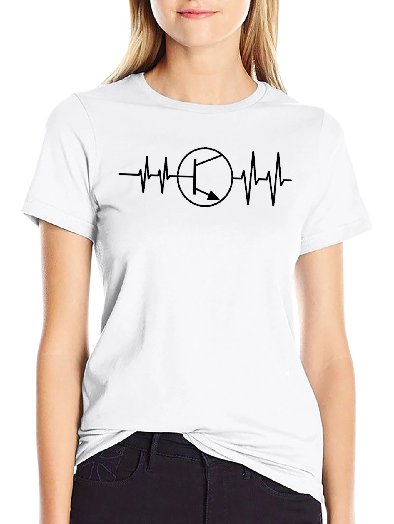 Electronic Heartbeat T-Shirt