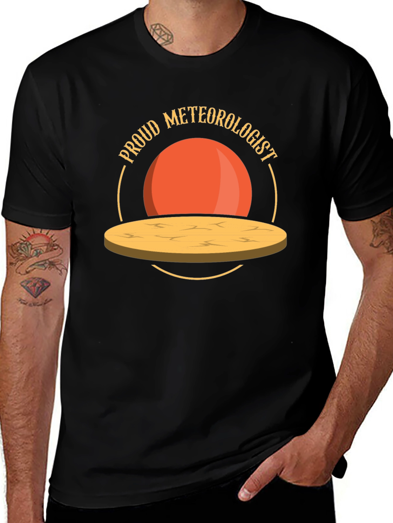 Proud Meteorologist Graphic T-Shirt