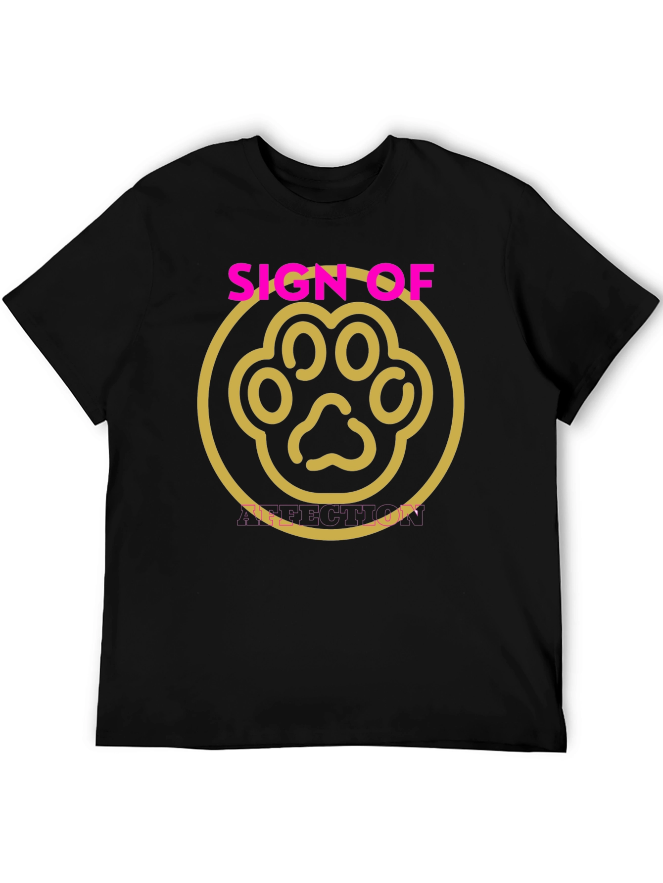Sign of Affection Black T-Shirt
