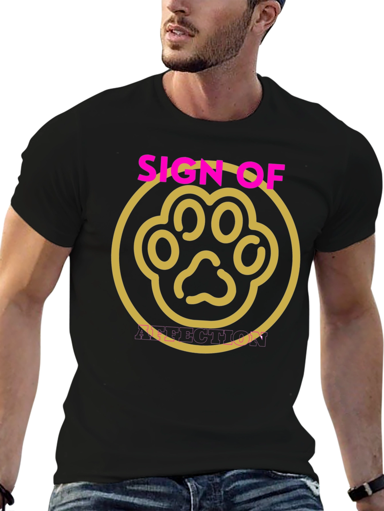 Sign of Affection Black T-Shirt