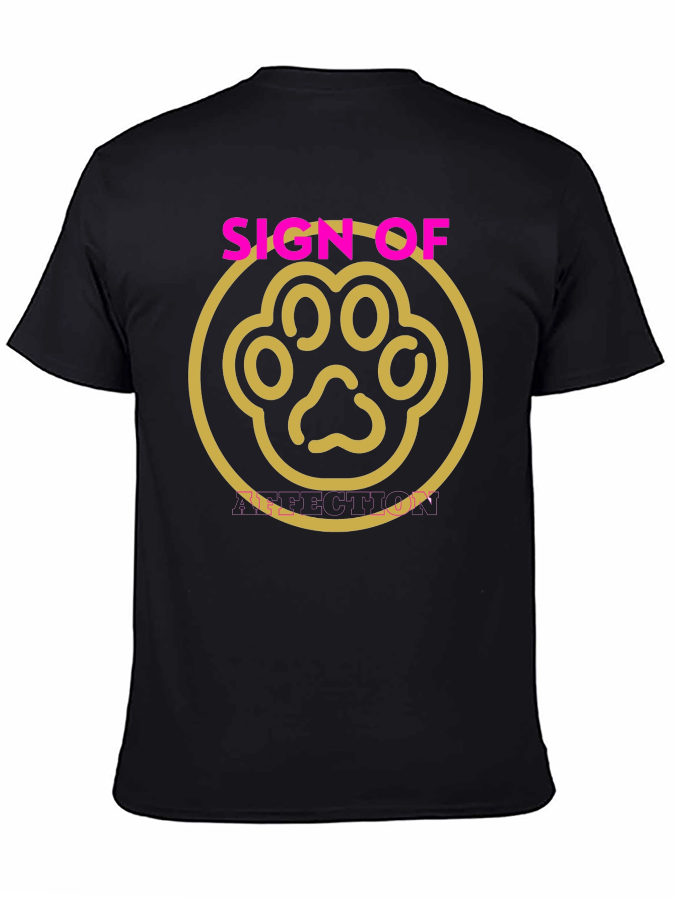 Sign of Affection Black T-Shirt