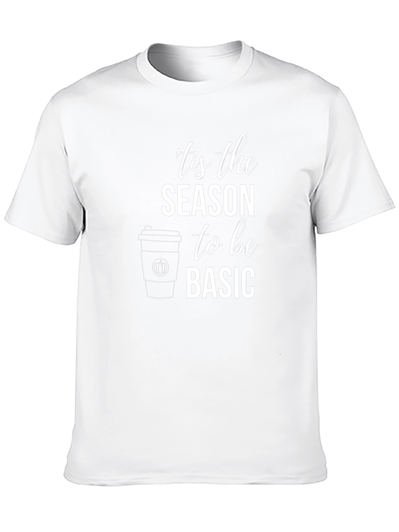 Tis the Season to Be Basic Black T-Shirt