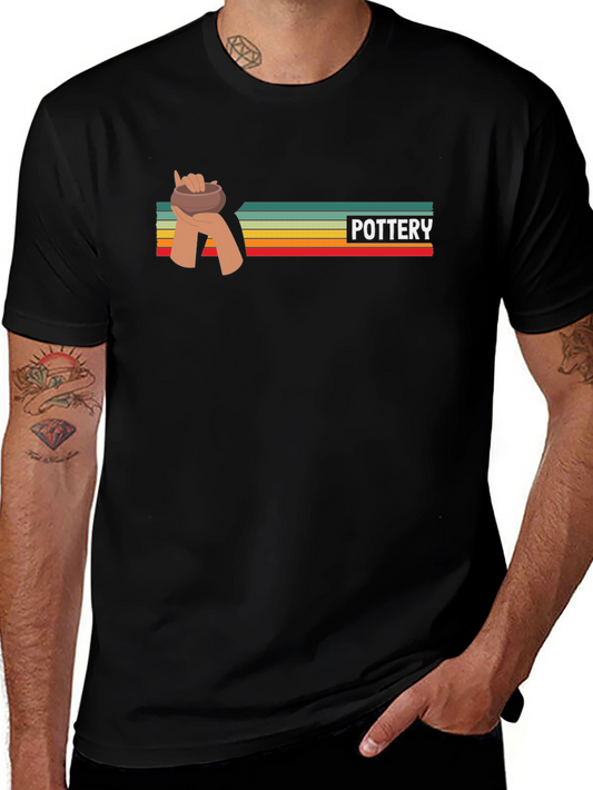 Pottery Retro T-Shirt - Vintage Style Throwing Shirt