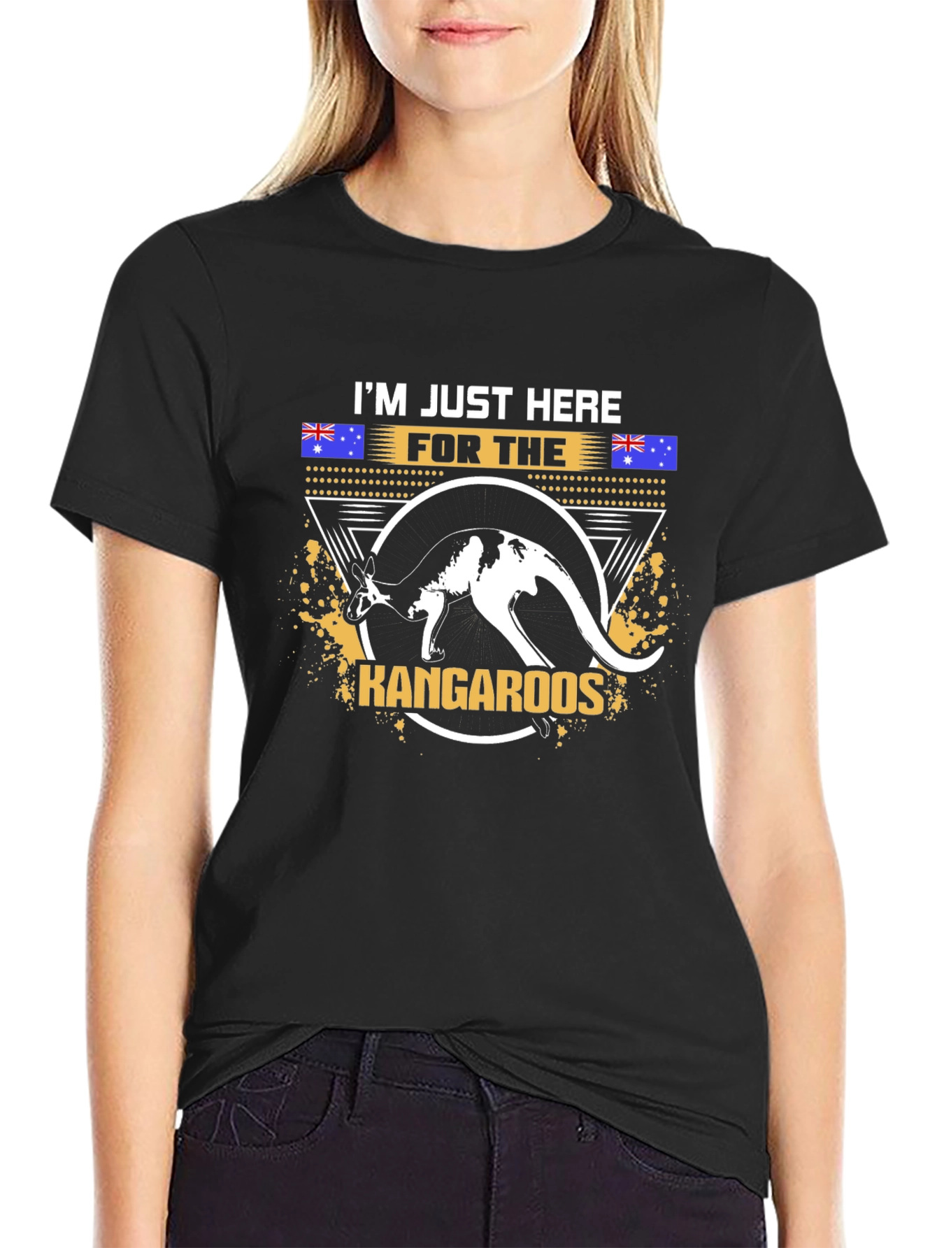 Kangaroo Graphic T-Shirt - Australia Pride