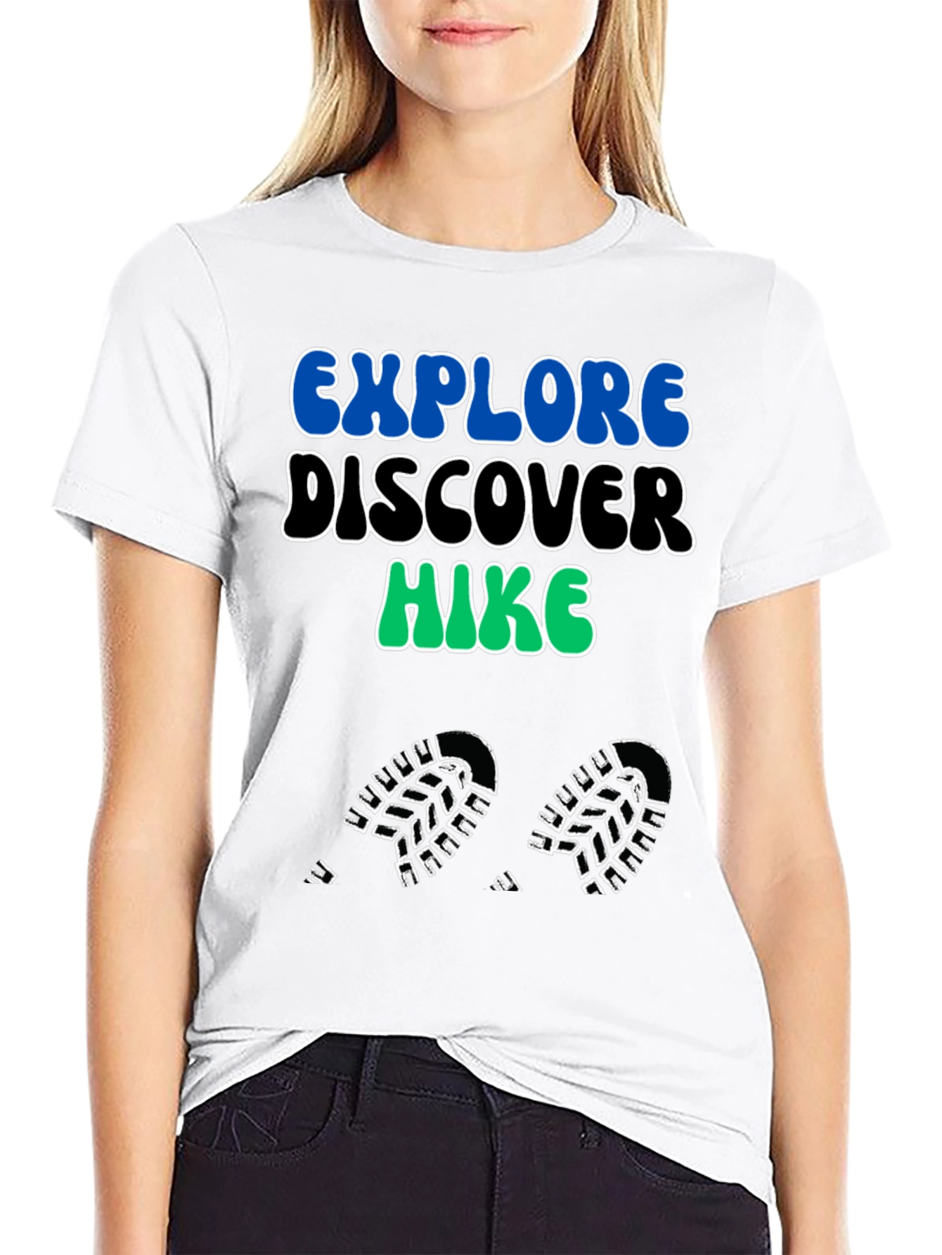 Explore Discover Hike Graphic Tee