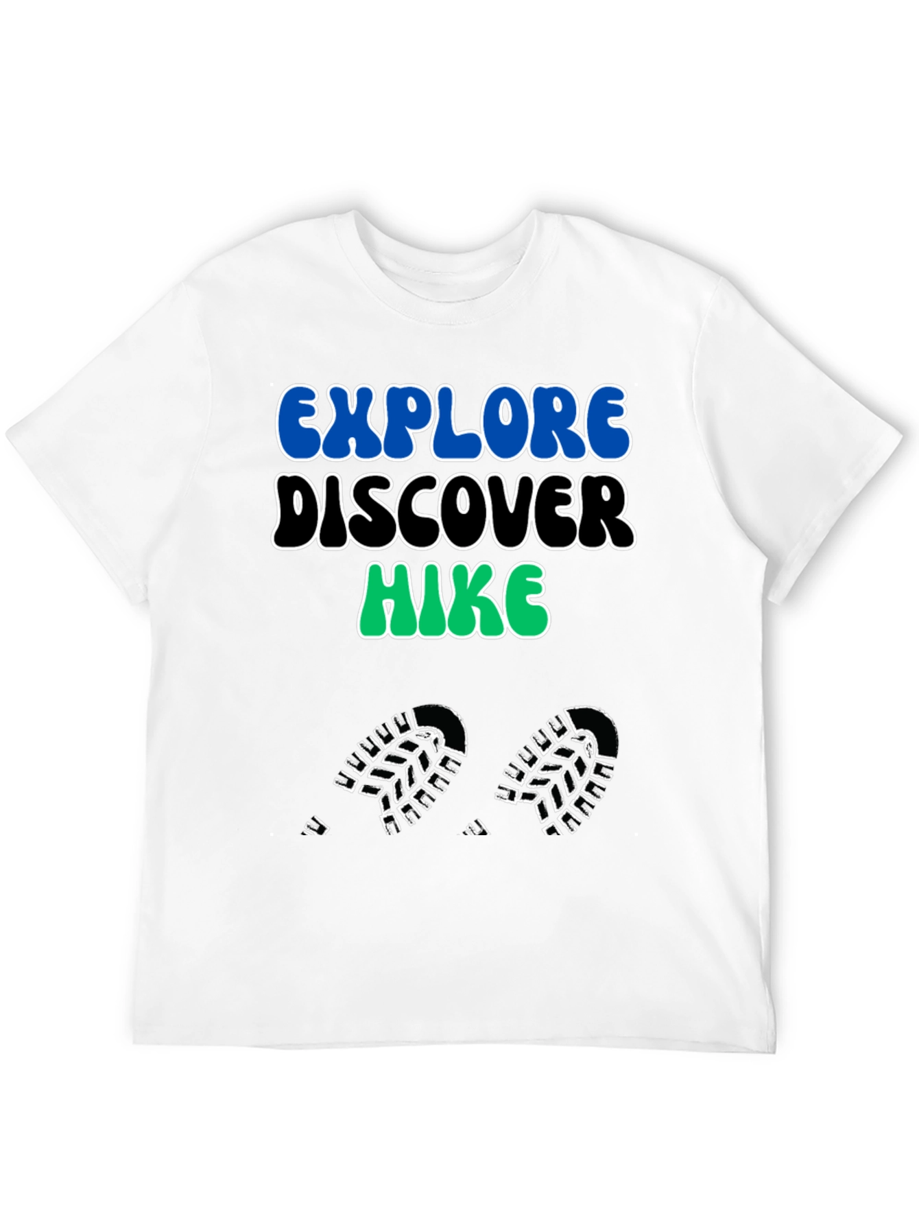Explore Discover Hike Graphic Tee