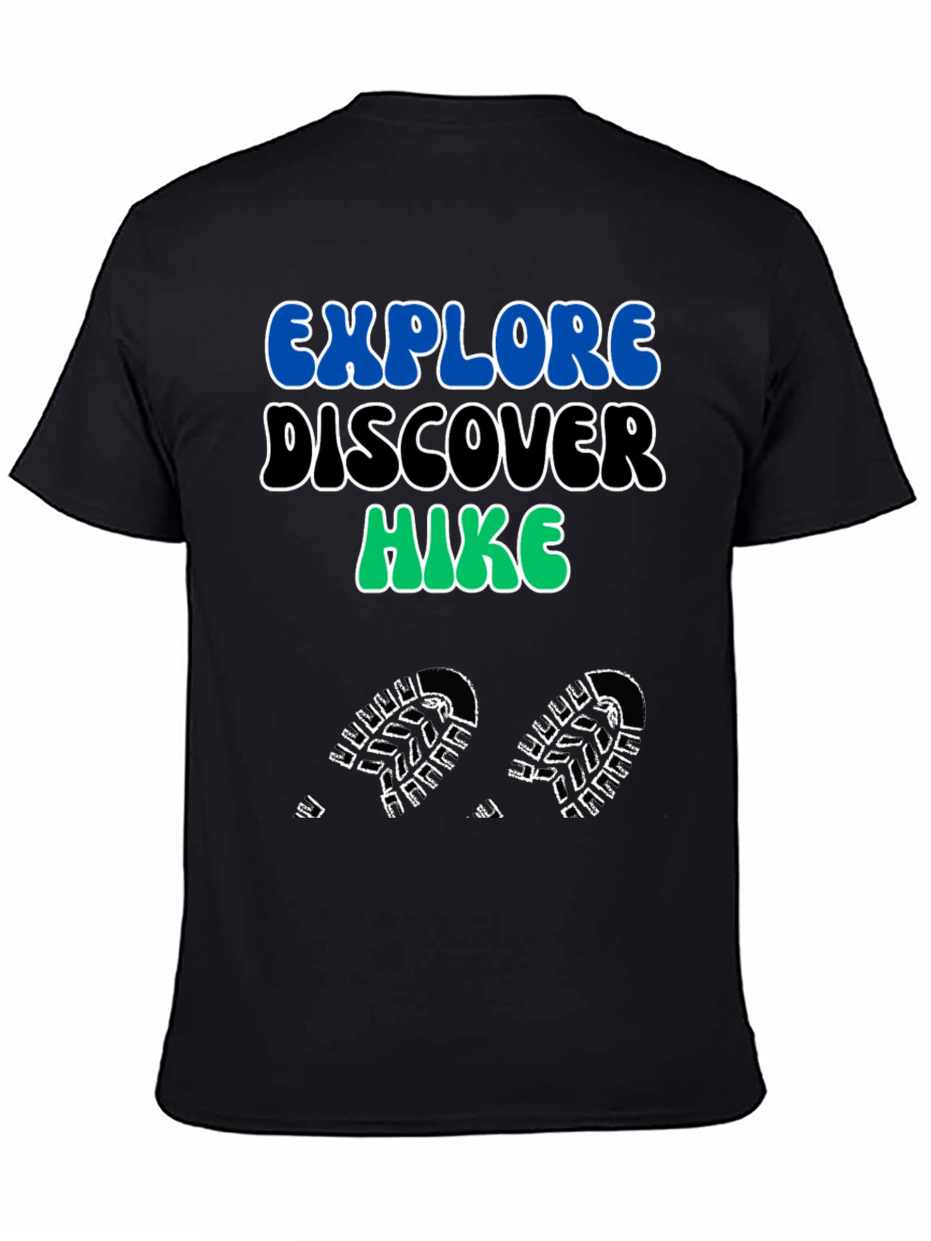 Explore Discover Hike Graphic Tee