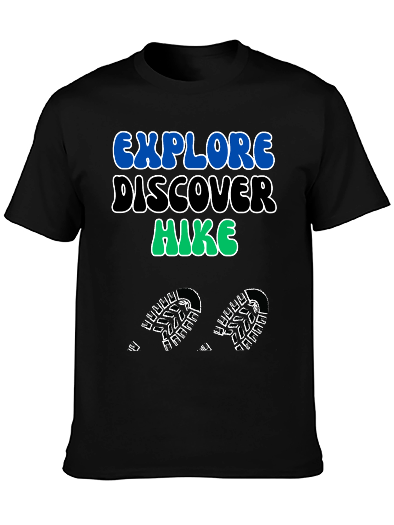 Explore Discover Hike Graphic Tee