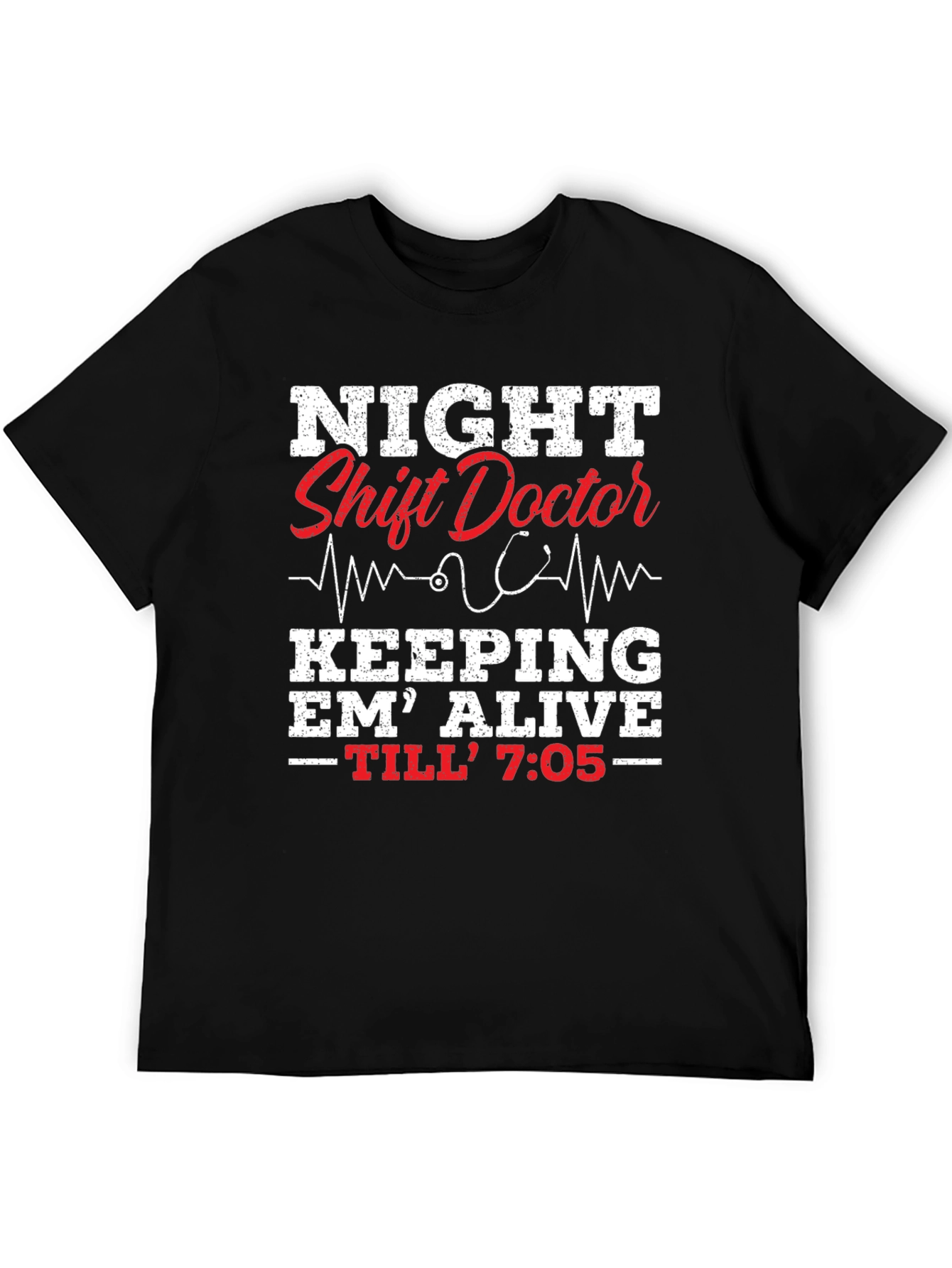 Night Shift Doctor Graphic T-Shirt