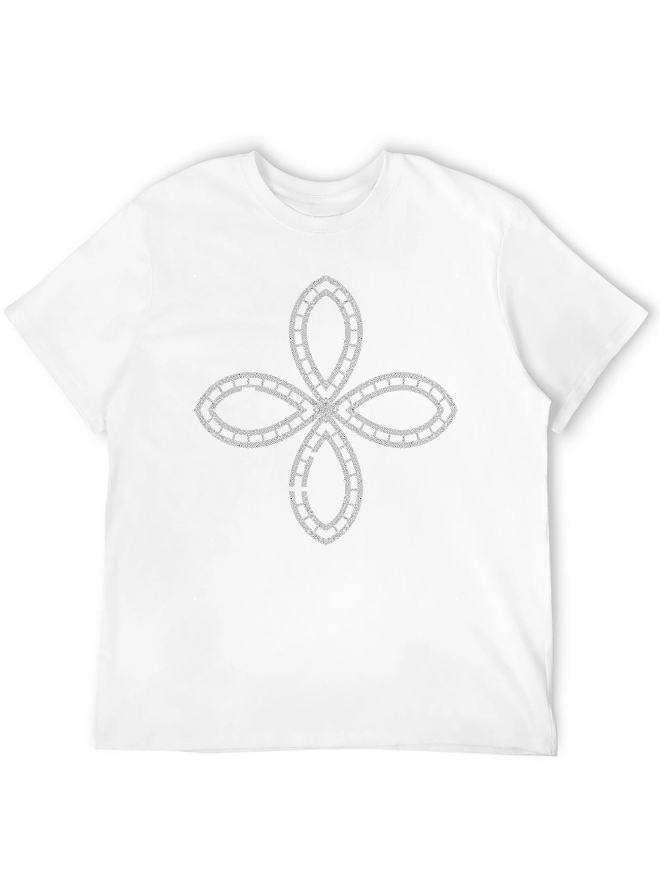 Mens Black Clover Graphic Tee Casual Comfort