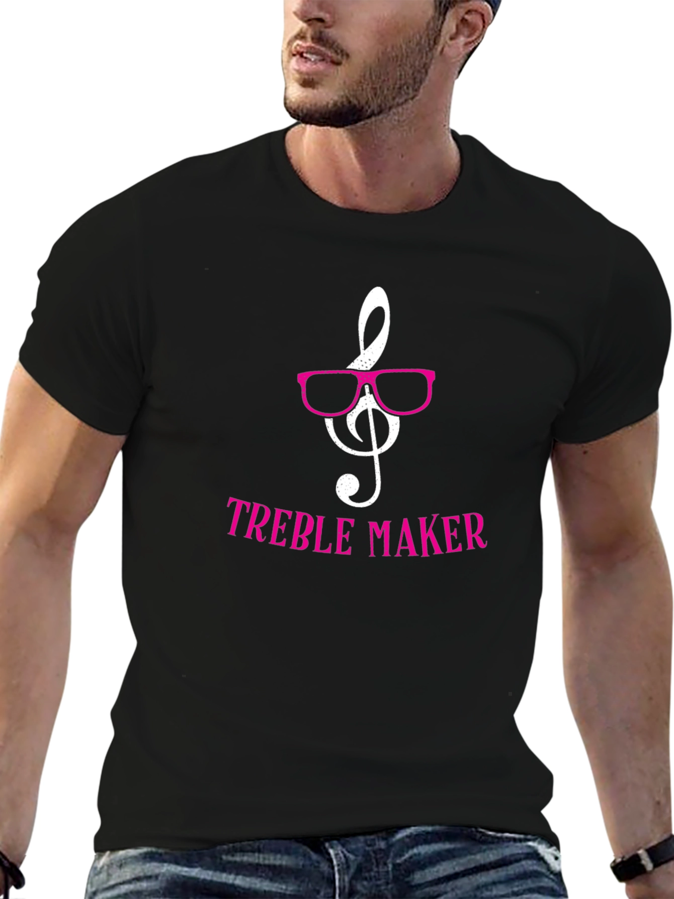 Treble Maker Graphic Tee - Music Lover Shirt