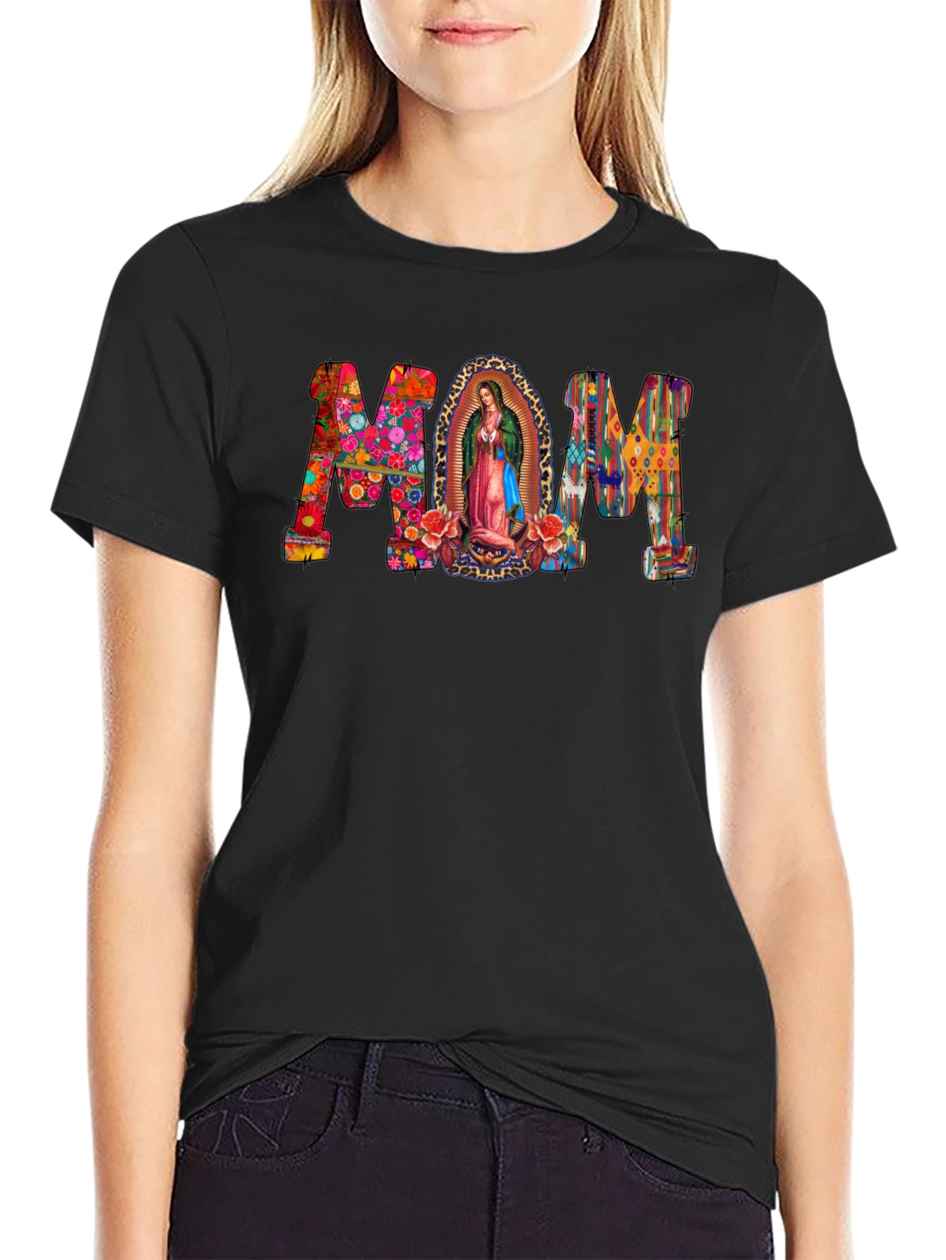 Stylish Mom Graphic Print T-Shirt
