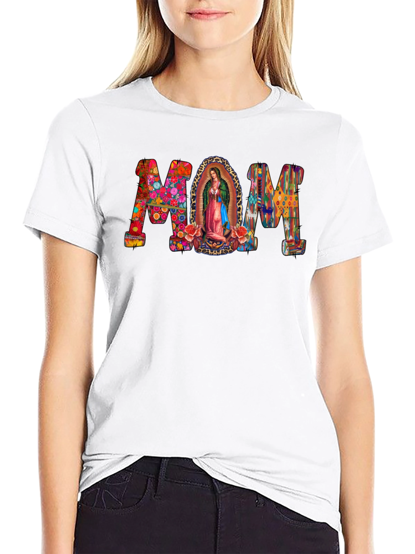Stylish Mom Graphic Print T-Shirt