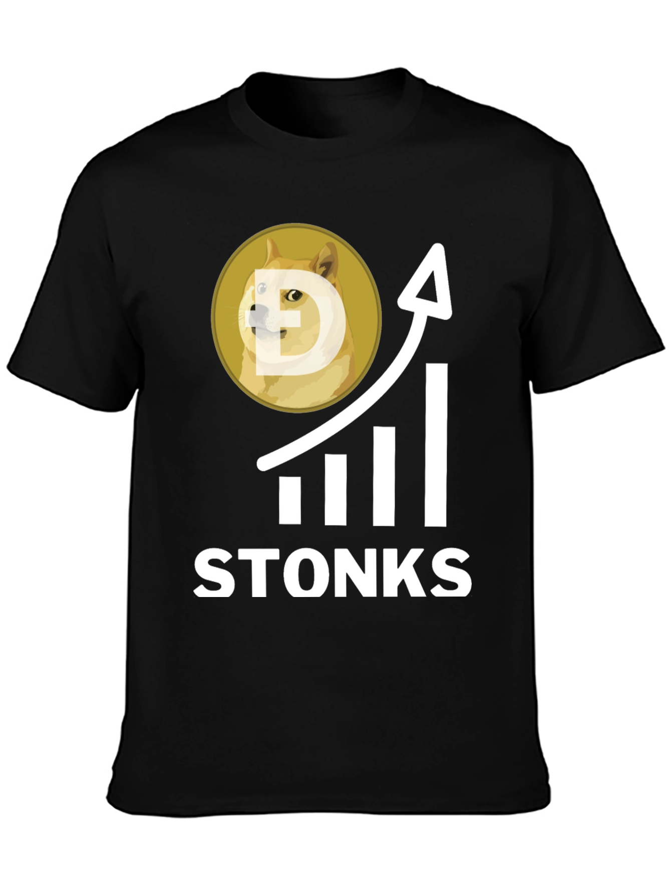 Doge Stonks T-Shirt - To the Moon!
