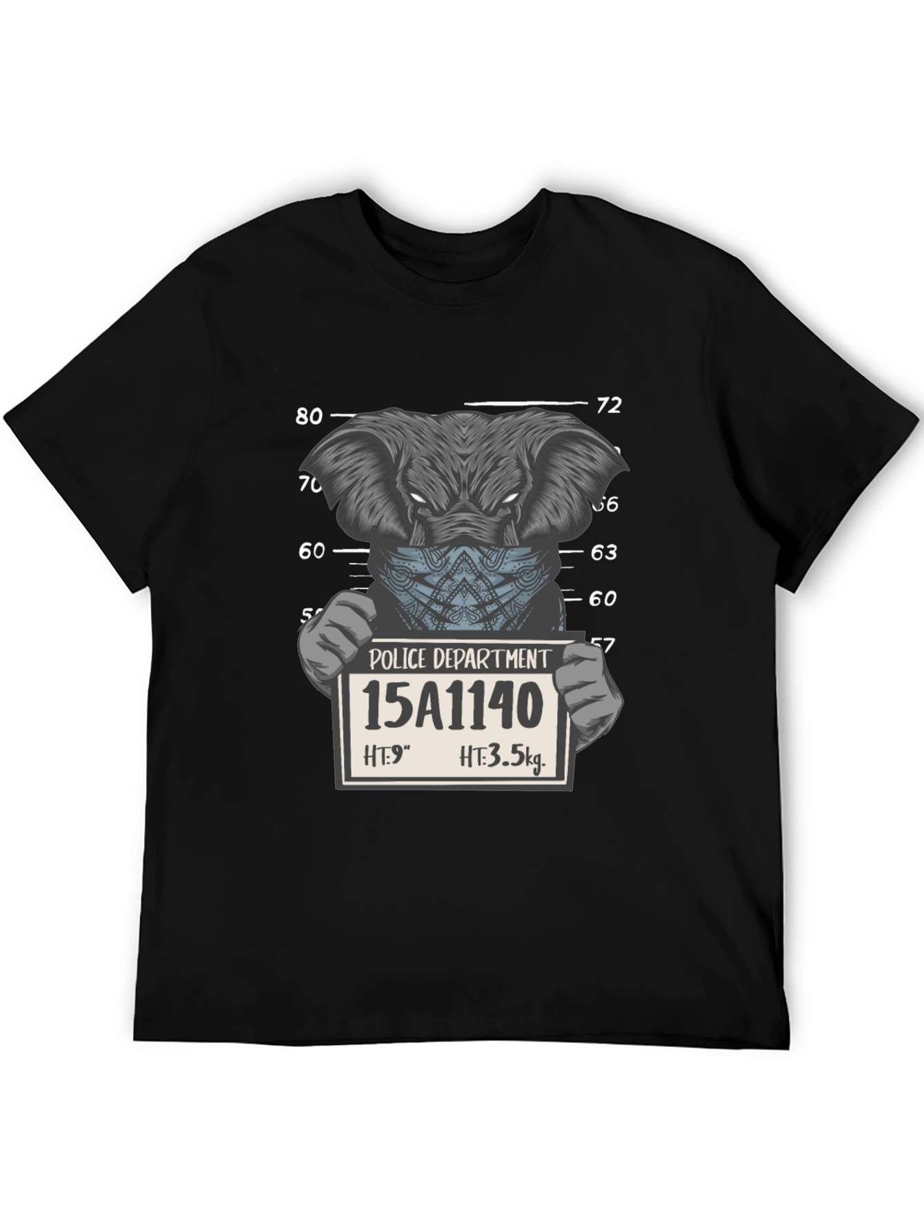 Elephant Mugshot Graphic Tee