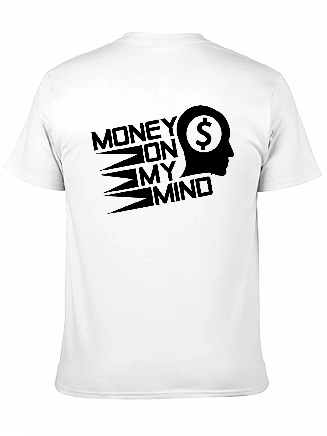 Money on My Mind Graphic Tee - Black