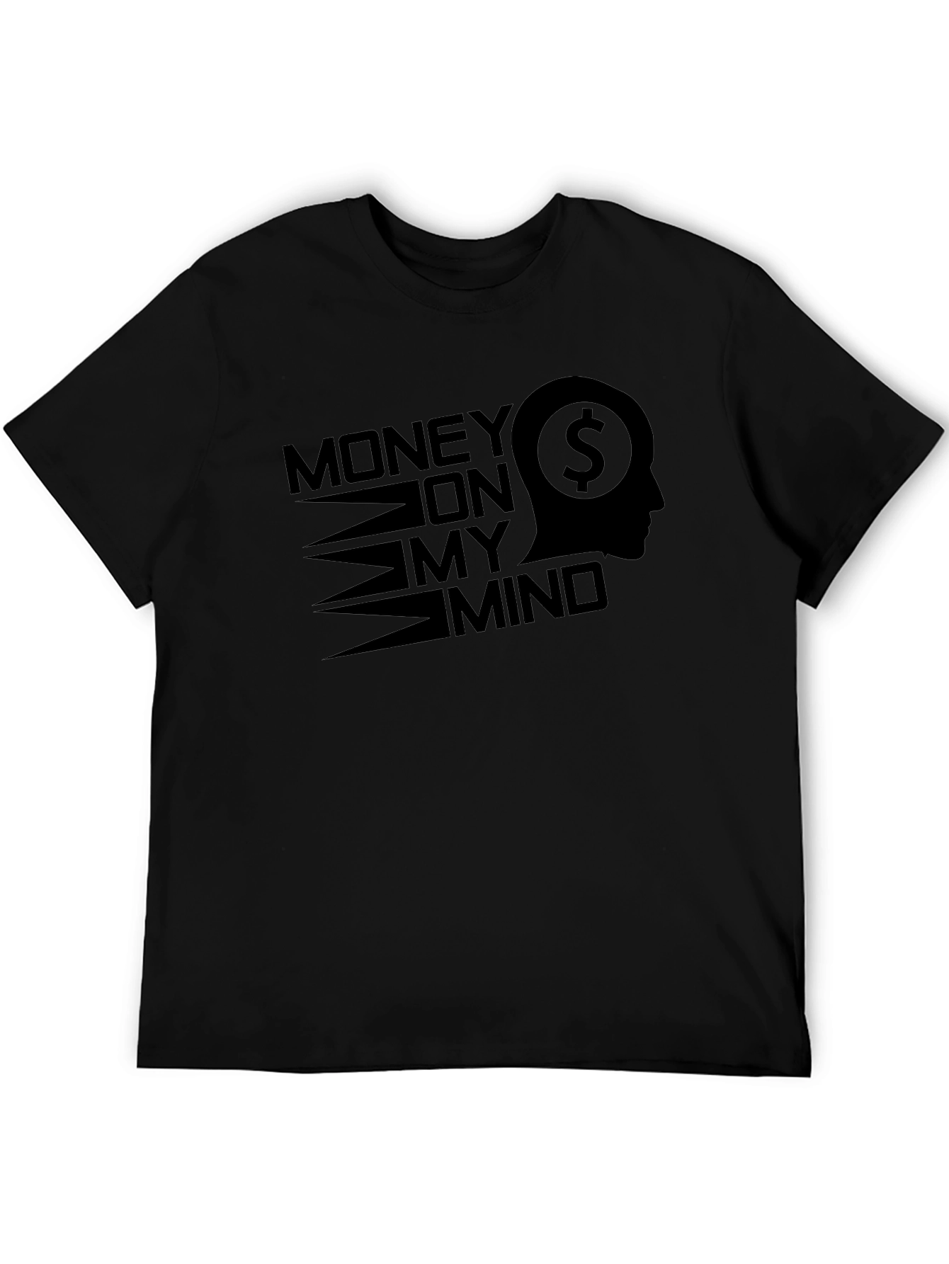 Money on My Mind Graphic Tee - Black