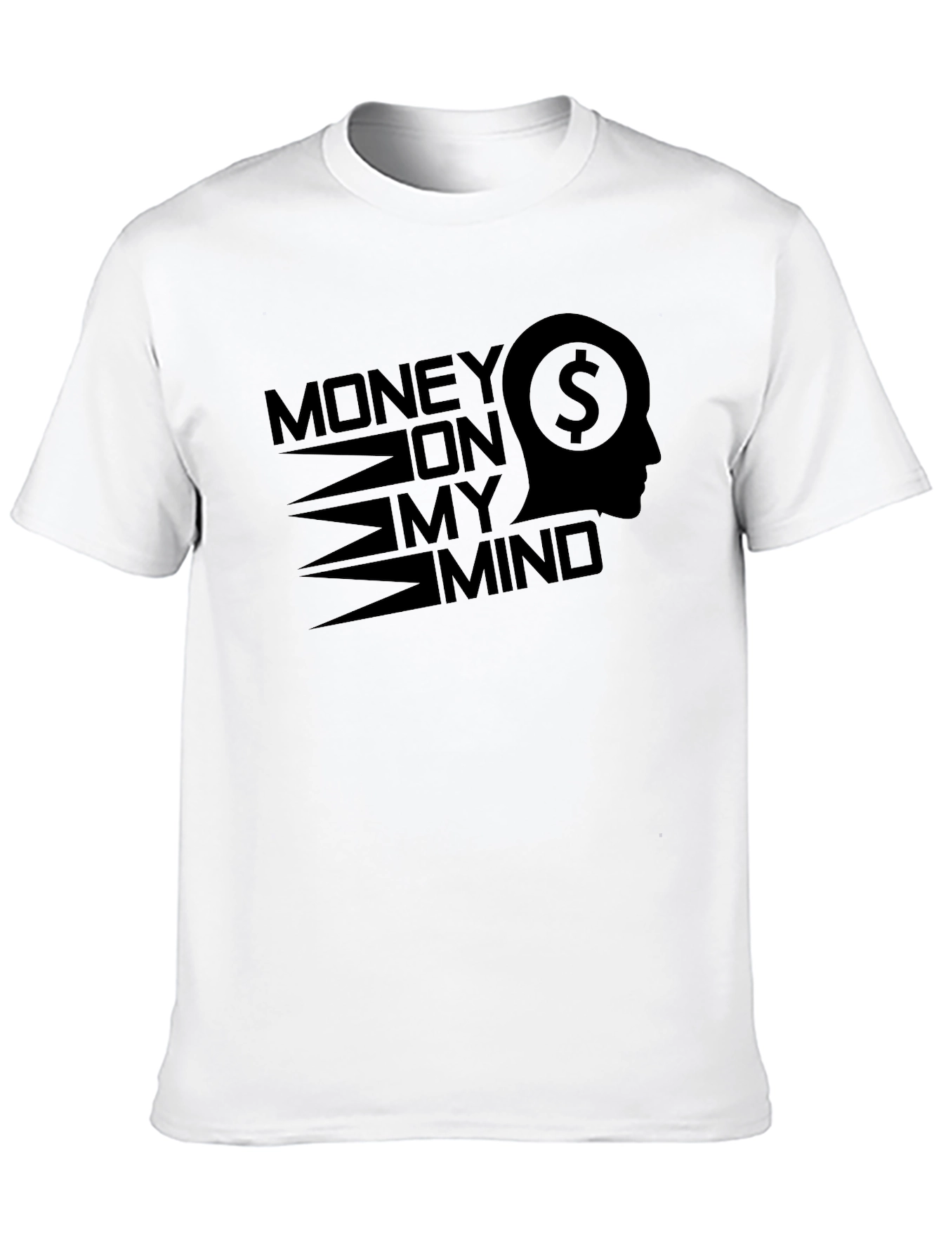 Money on My Mind Graphic Tee - Black