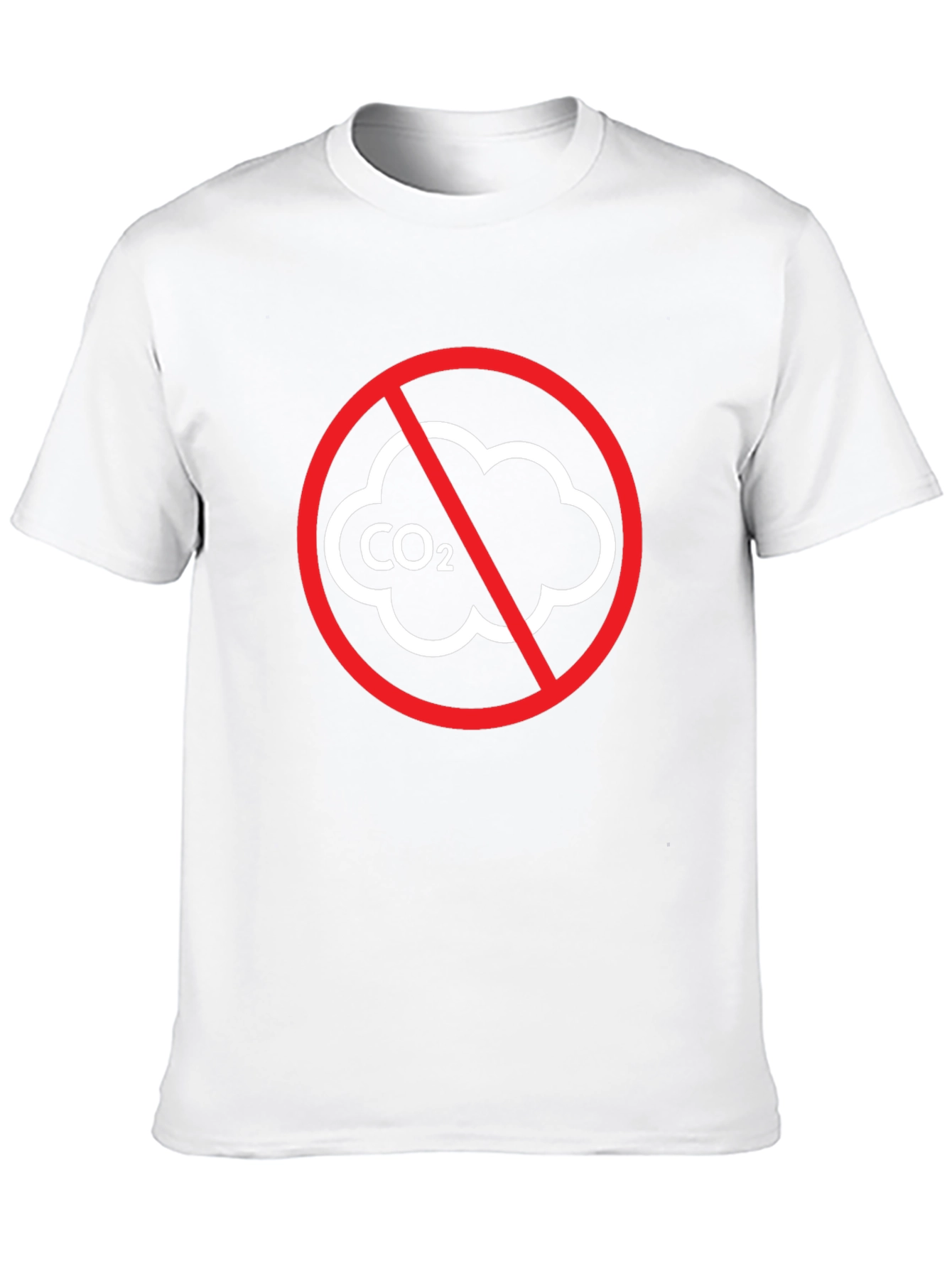 No CO2 Black T-Shirt - Eco Friendly Fashion
