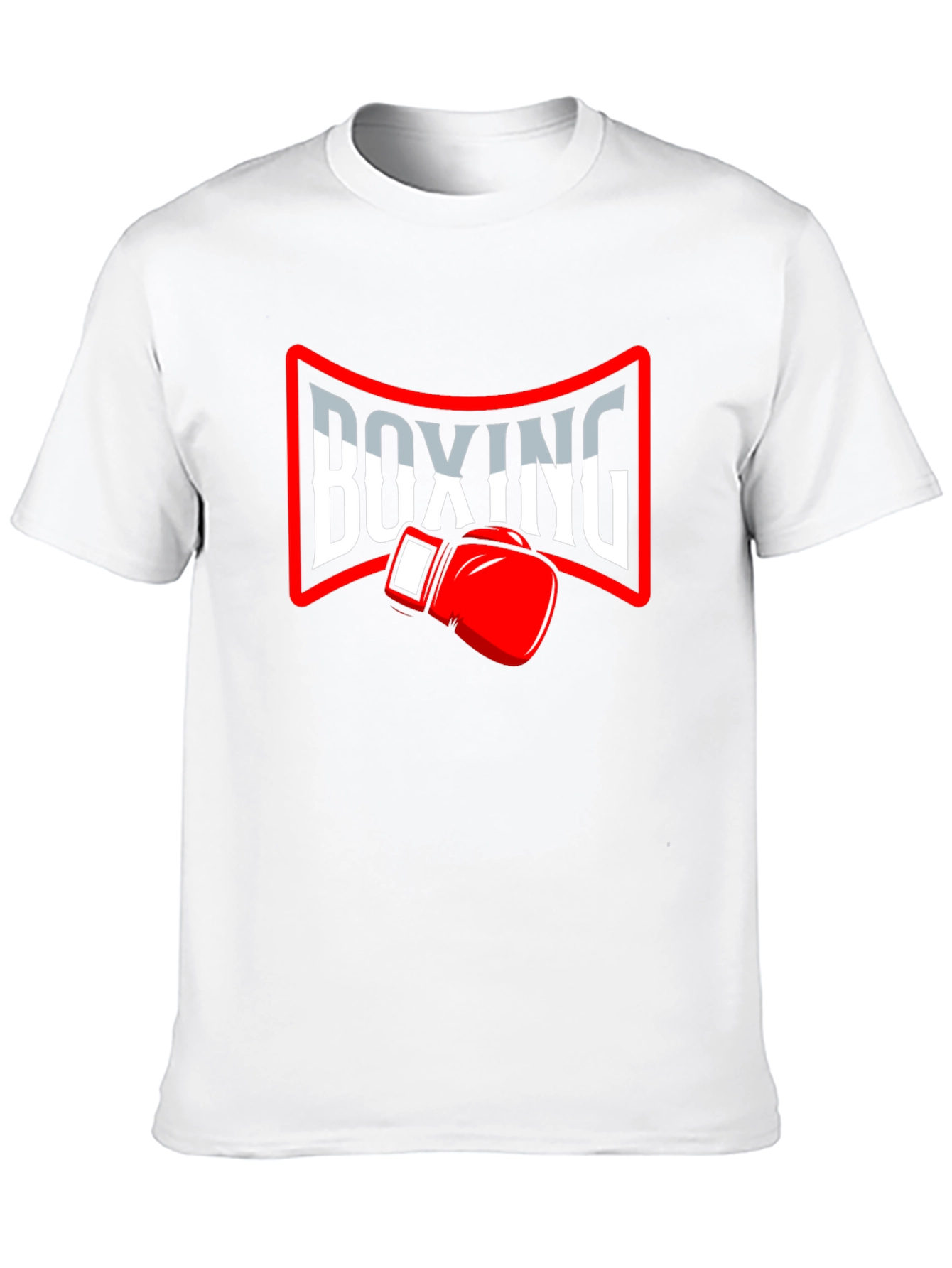 Boxing Glove Graphic Tee - Sporty Style