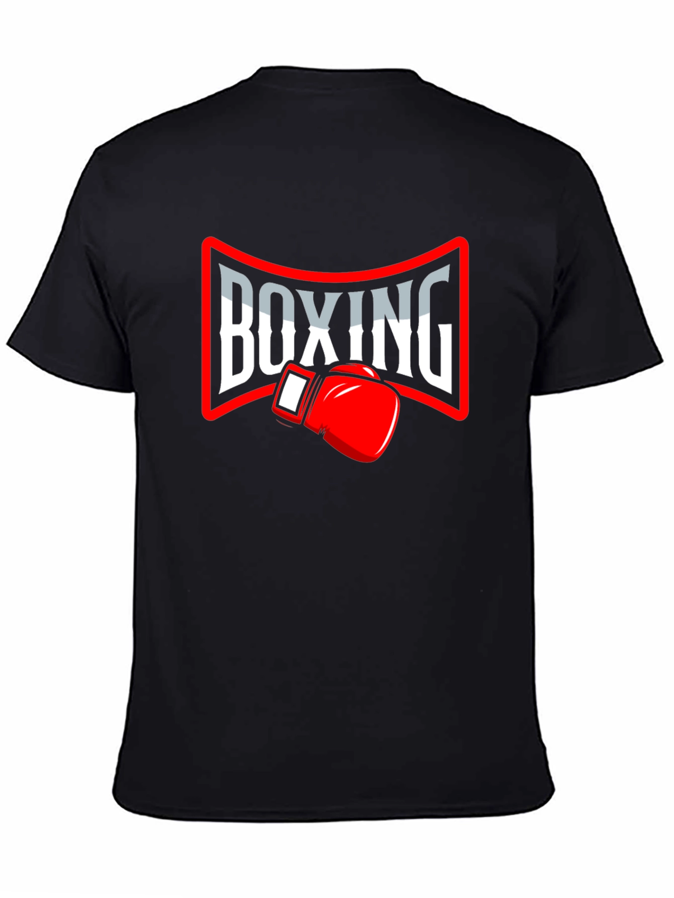 Boxing Glove Graphic Tee - Sporty Style