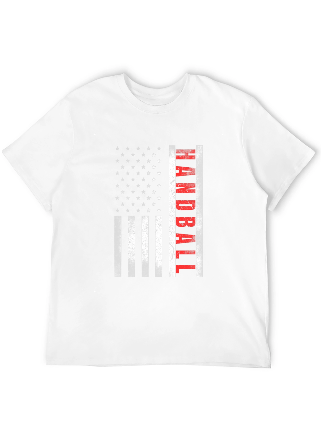 Handball American Flag T-Shirt - Patriotic Sportswear