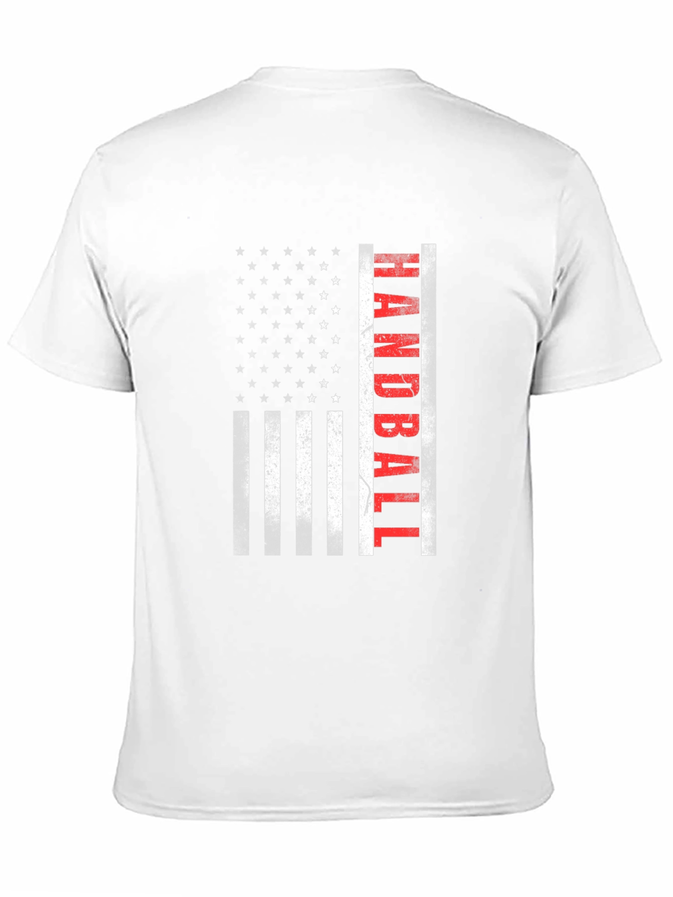 Handball American Flag T-Shirt - Patriotic Sportswear