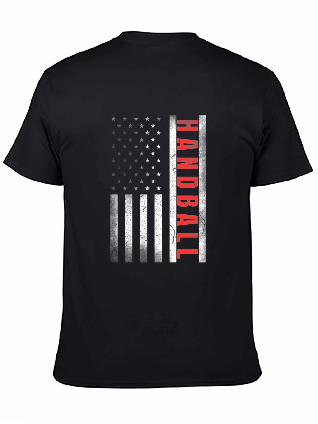 Handball American Flag T-Shirt - Patriotic Sportswear