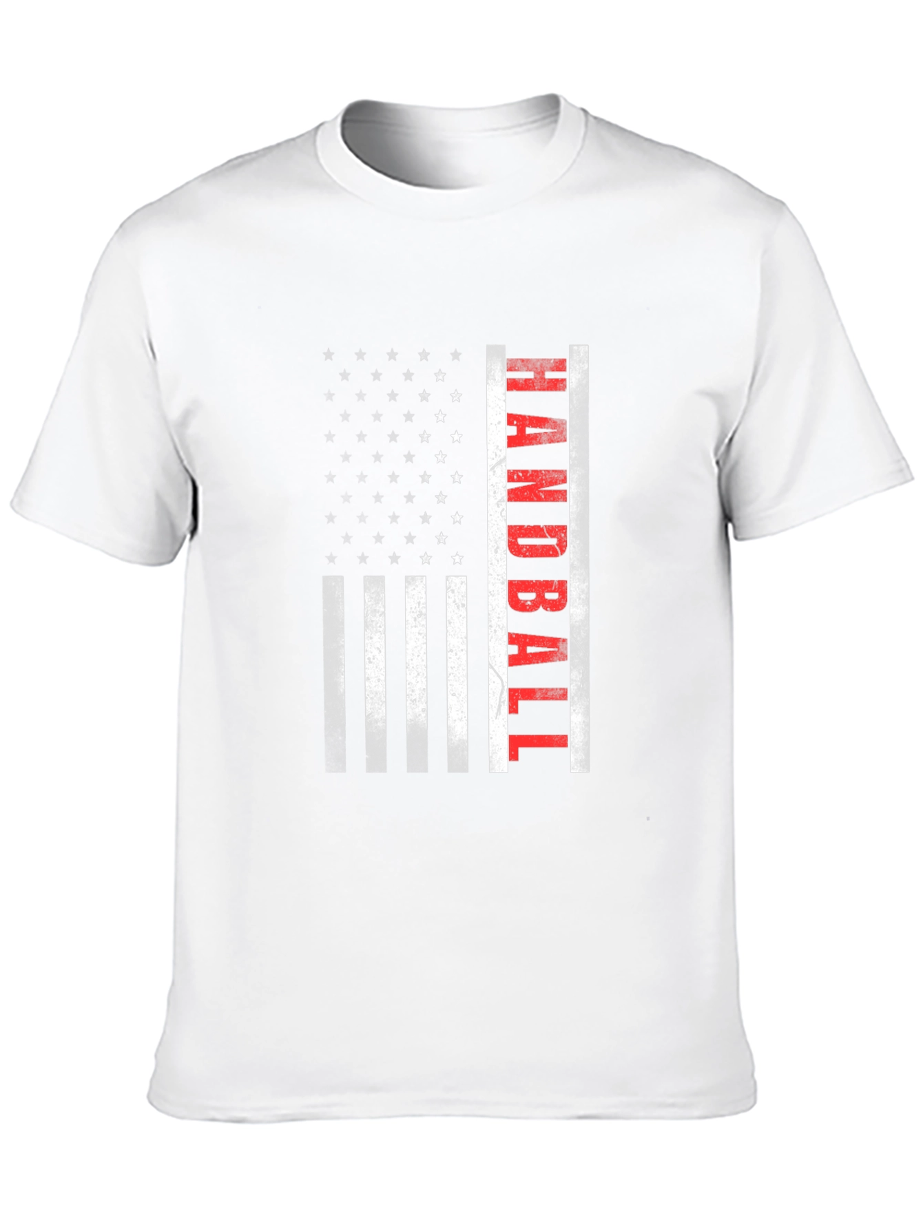Handball American Flag T-Shirt - Patriotic Sportswear