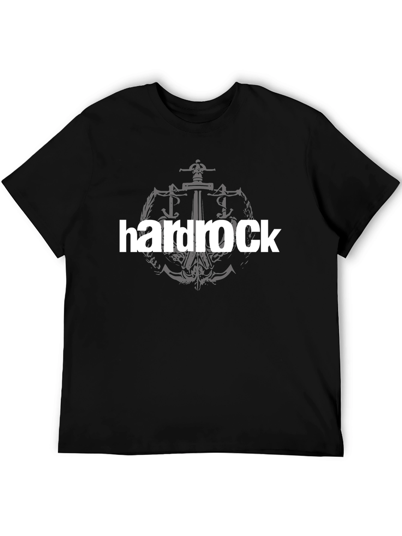 Hardrock Graphic Tee - Black Cotton Blend