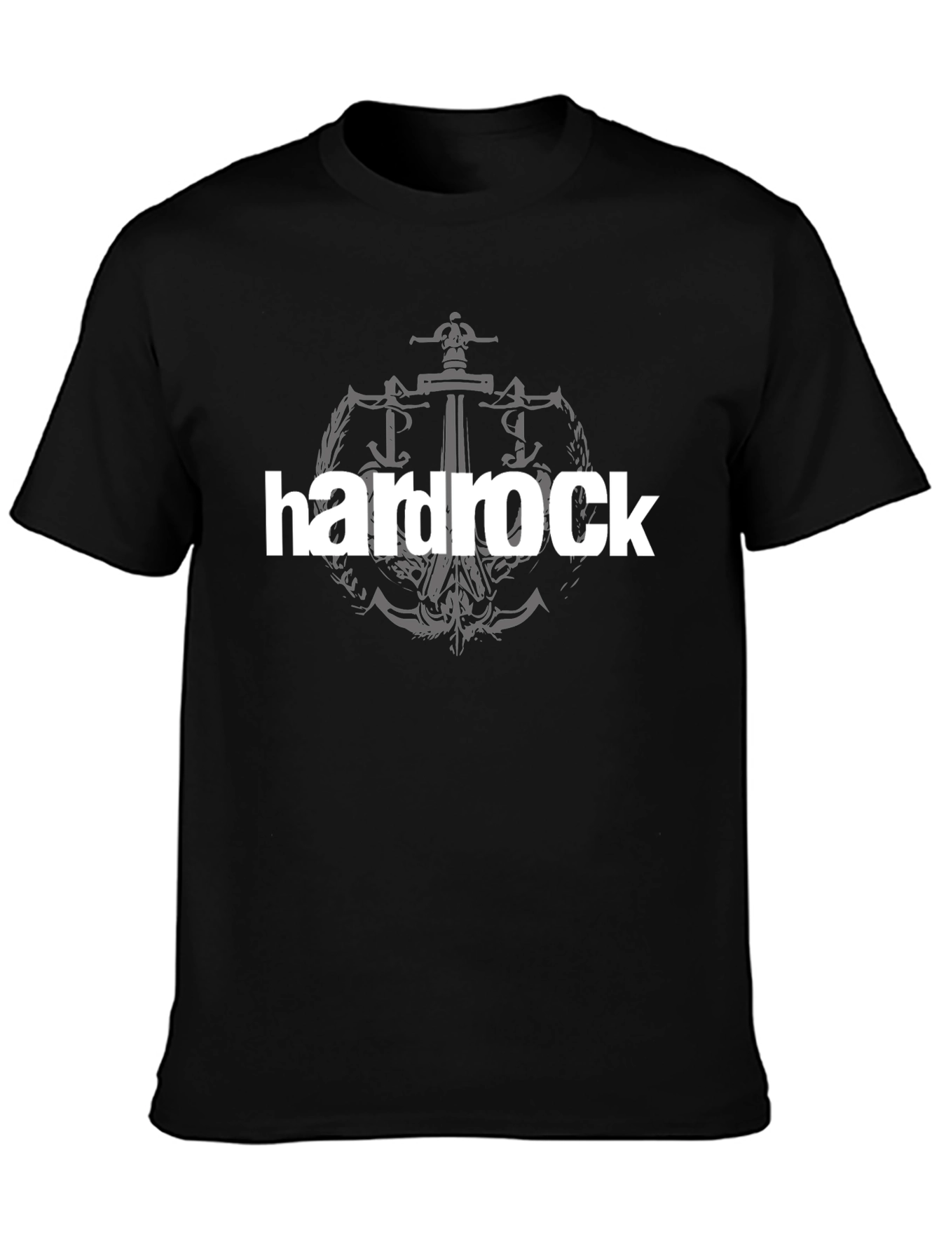 Hardrock Graphic Tee - Black Cotton Blend
