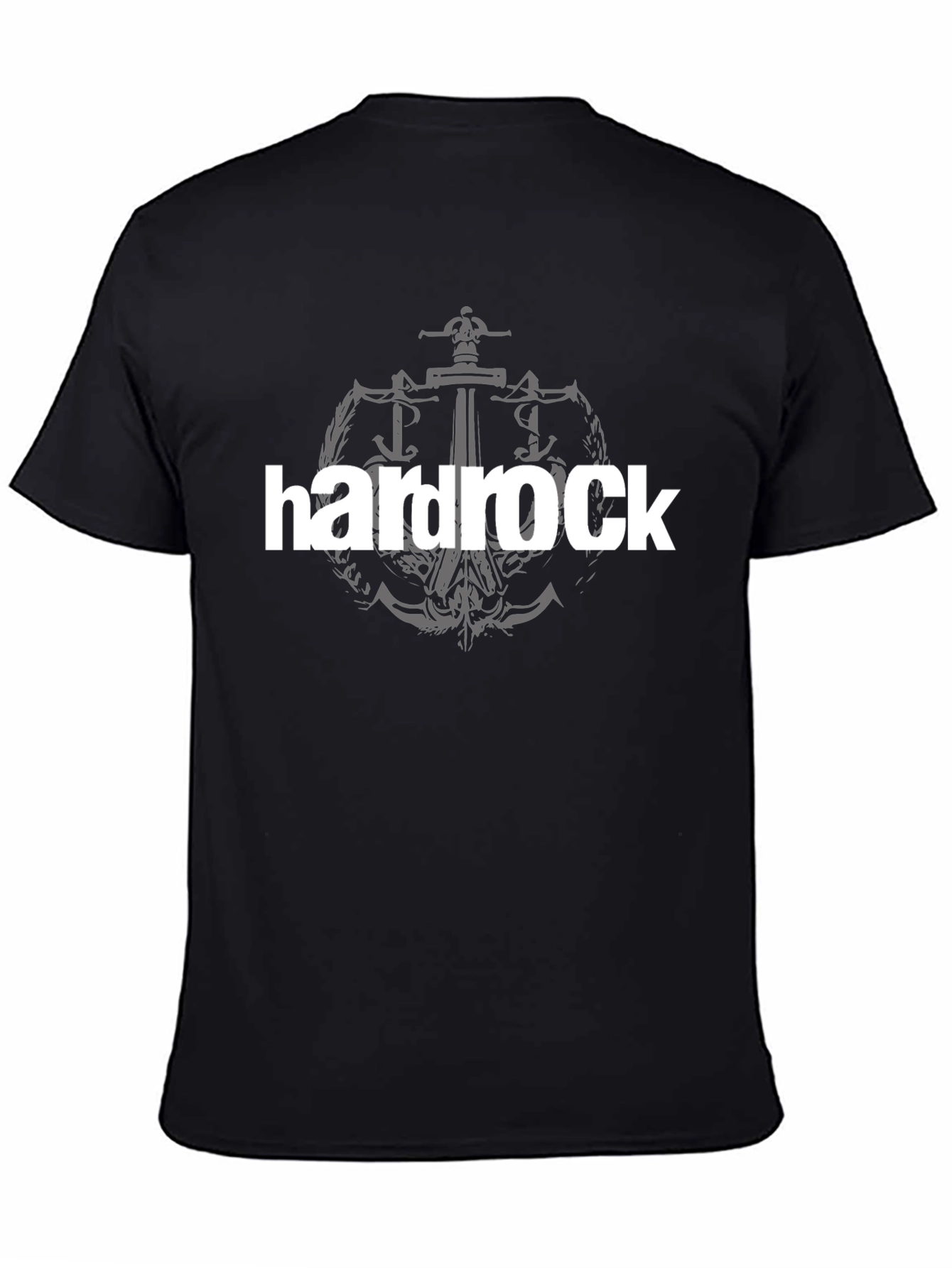 Hardrock Graphic Tee - Black Cotton Blend