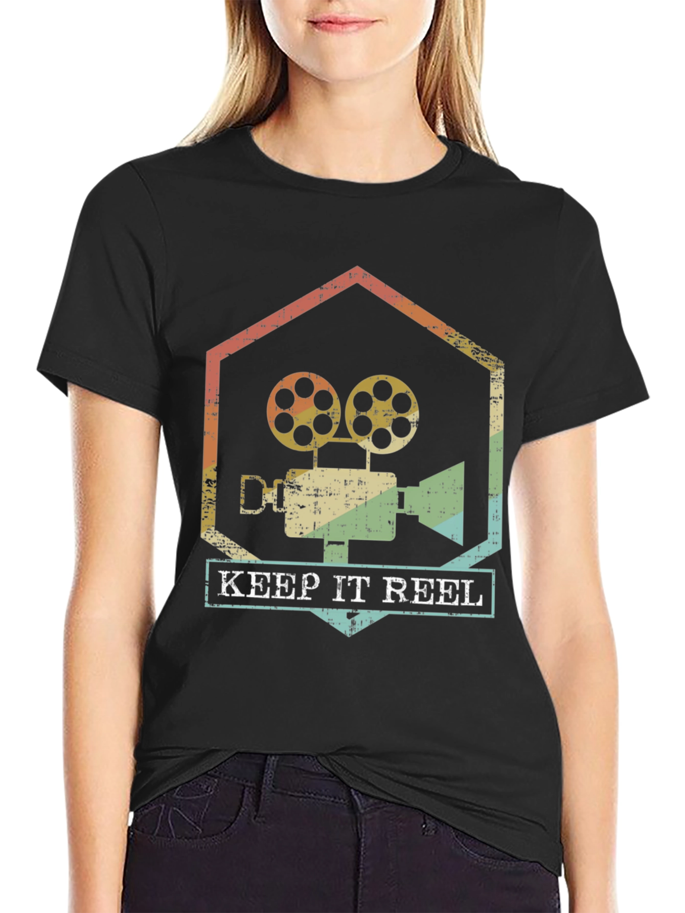 Keep It Reel Retro Camera T-Shirt