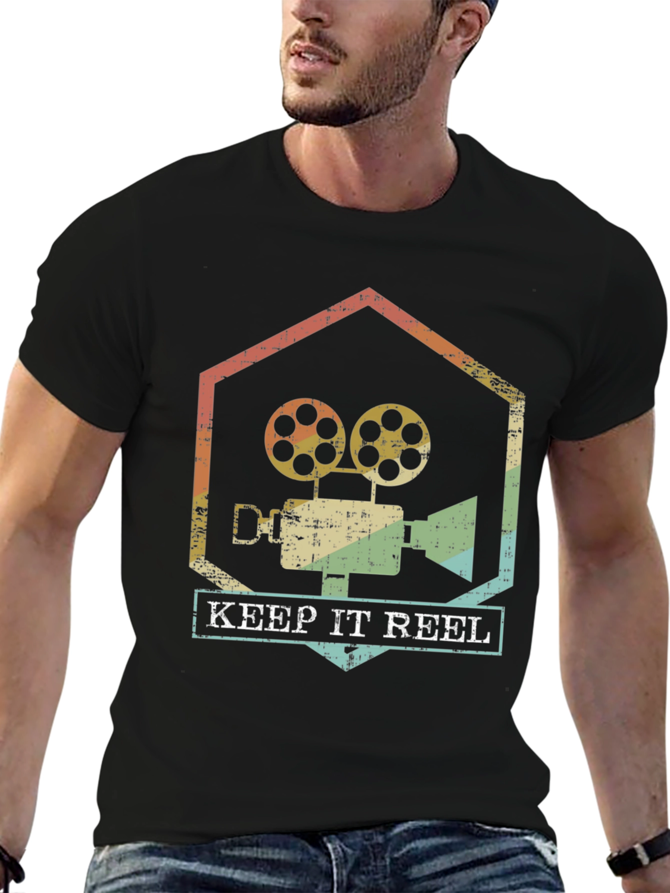 Keep It Reel Retro Camera T-Shirt