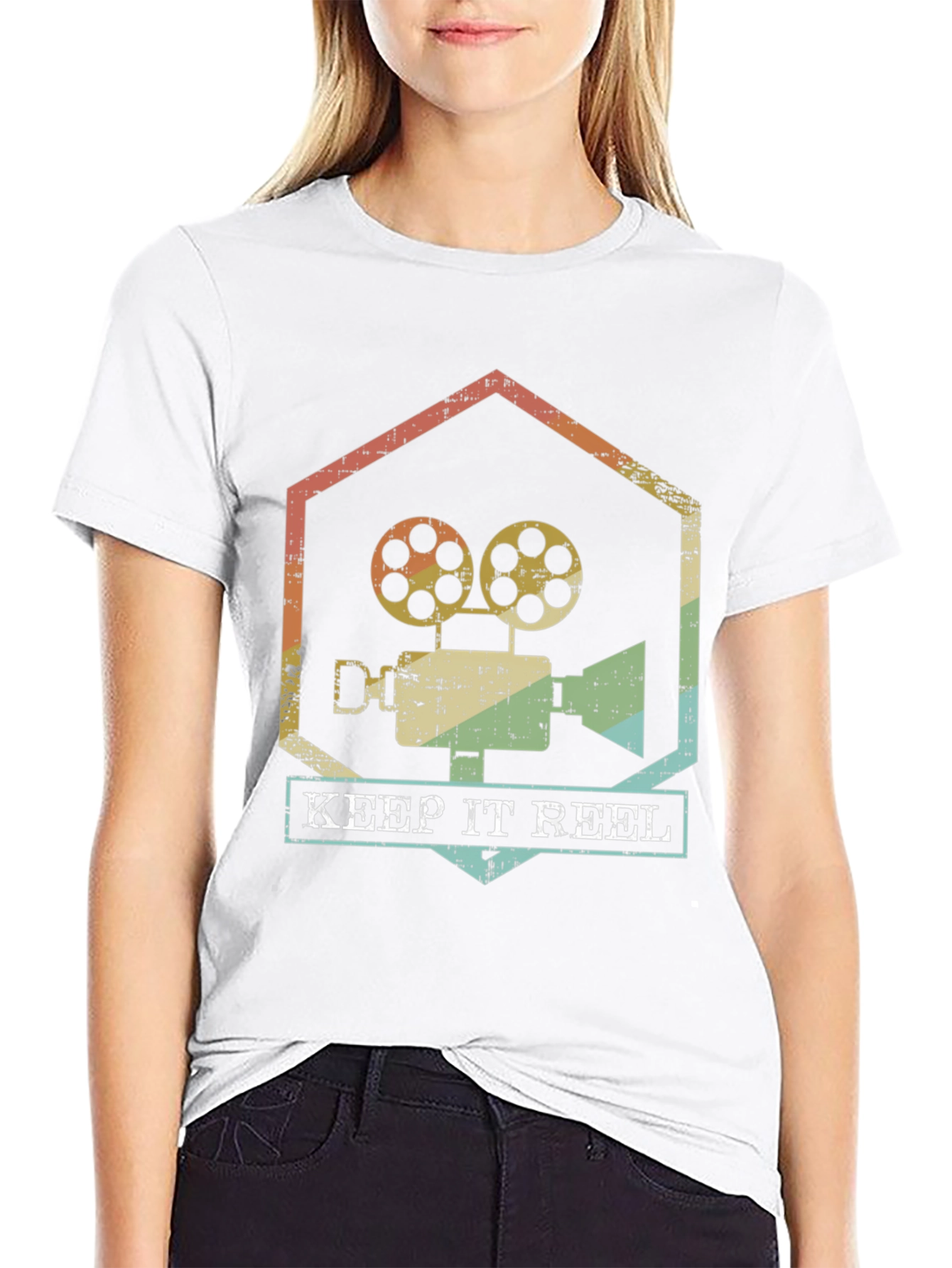 Keep It Reel Retro Camera T-Shirt