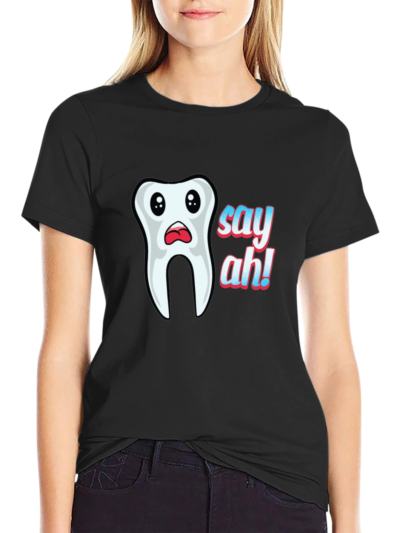 Say Ah! Graphic Tee - Funny Dentist T-Shirt