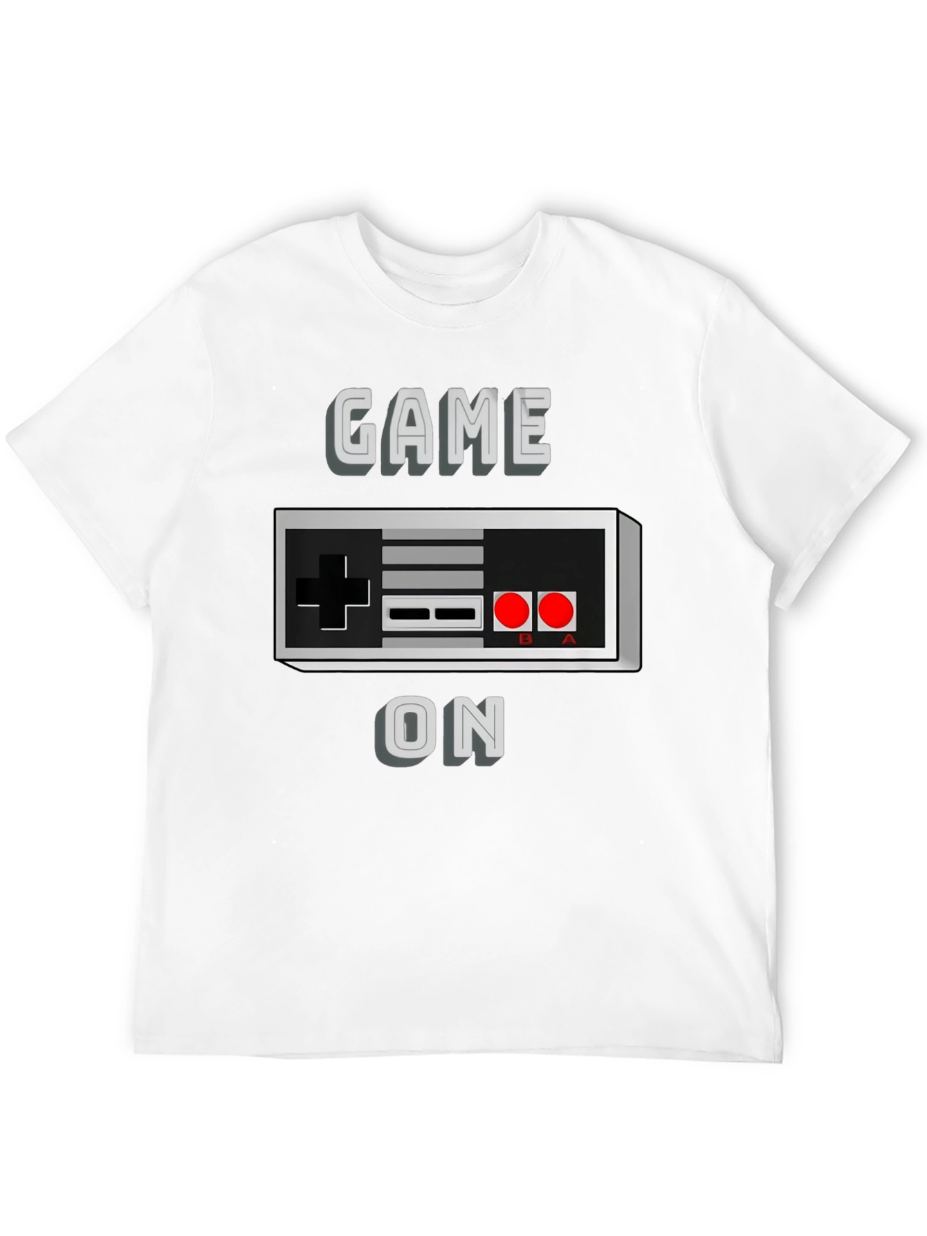 Game On Retro Controller Graphic T-Shirt