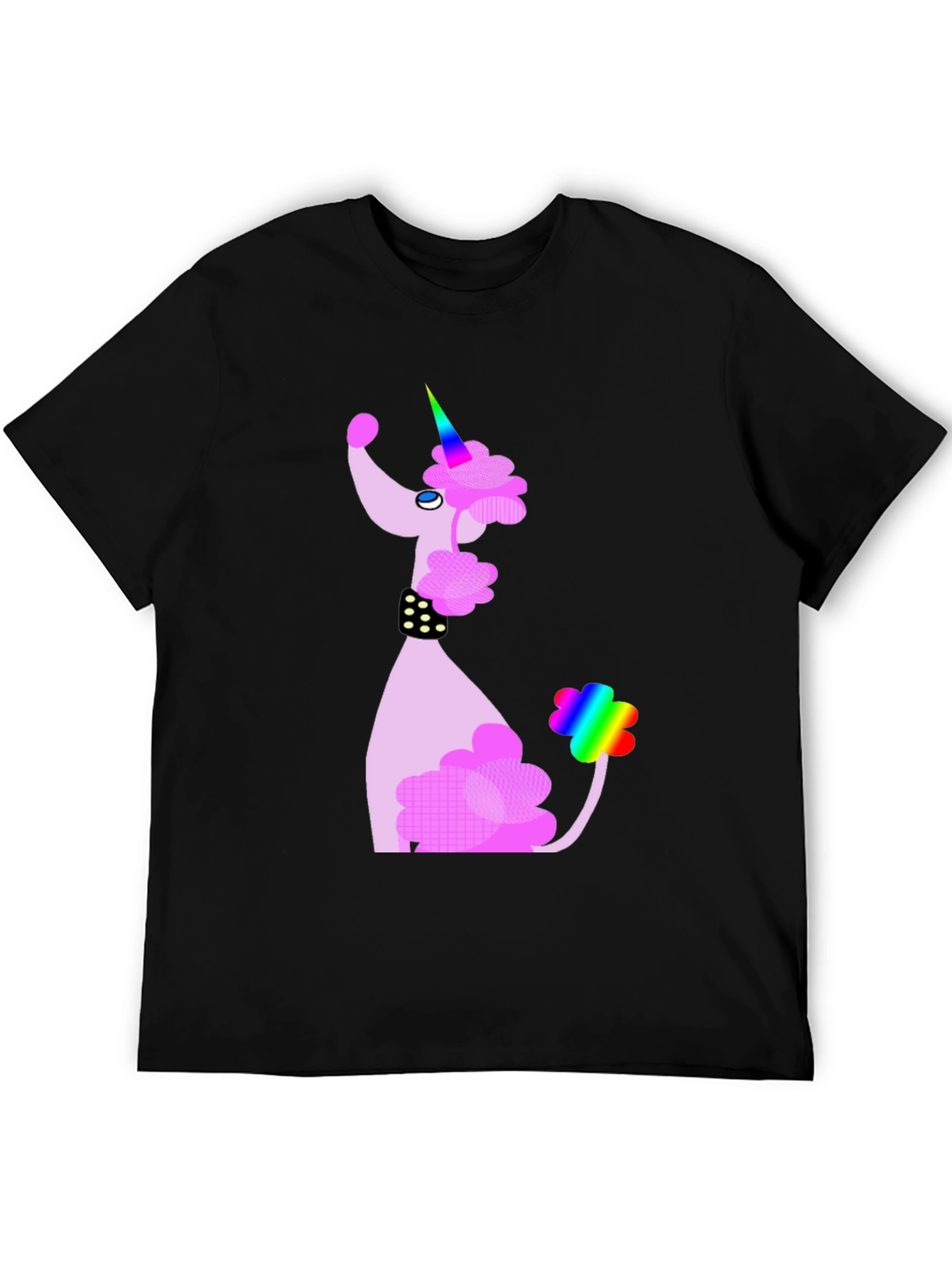 Unicorn Poodle Graphic T-Shirt