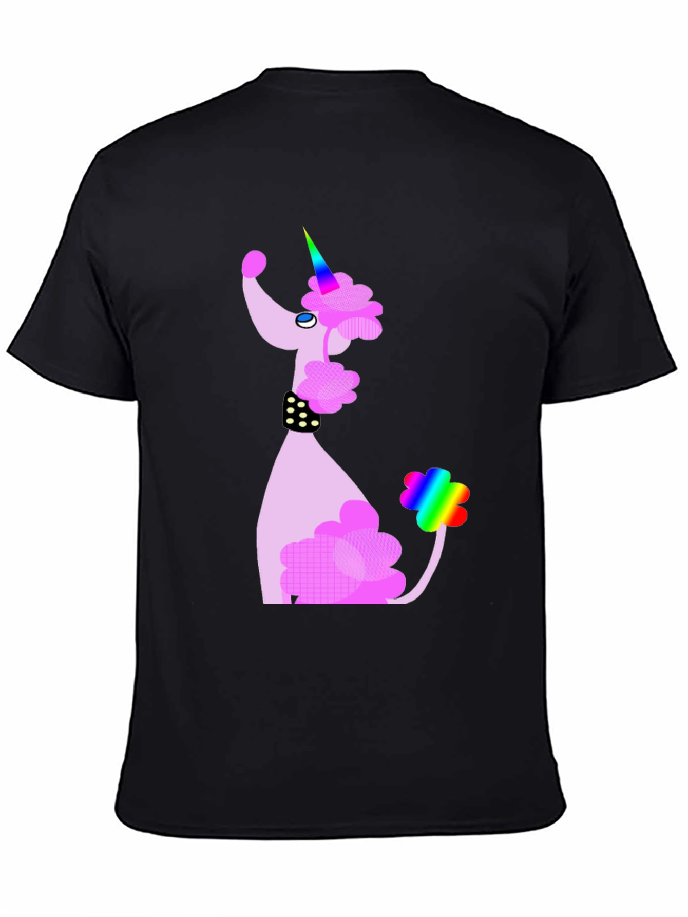 Unicorn Poodle Graphic T-Shirt