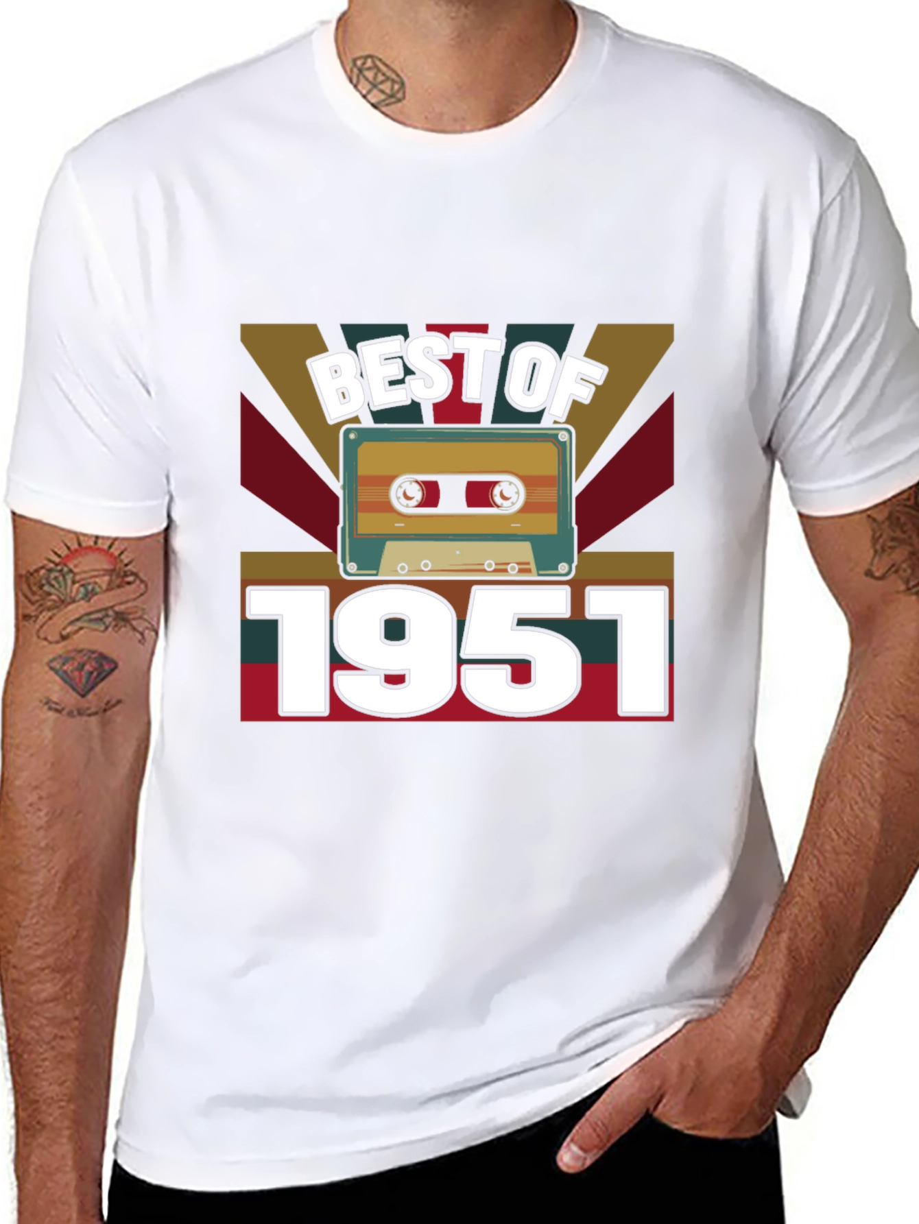 Best of 1951 Cassette Tape T-Shirt