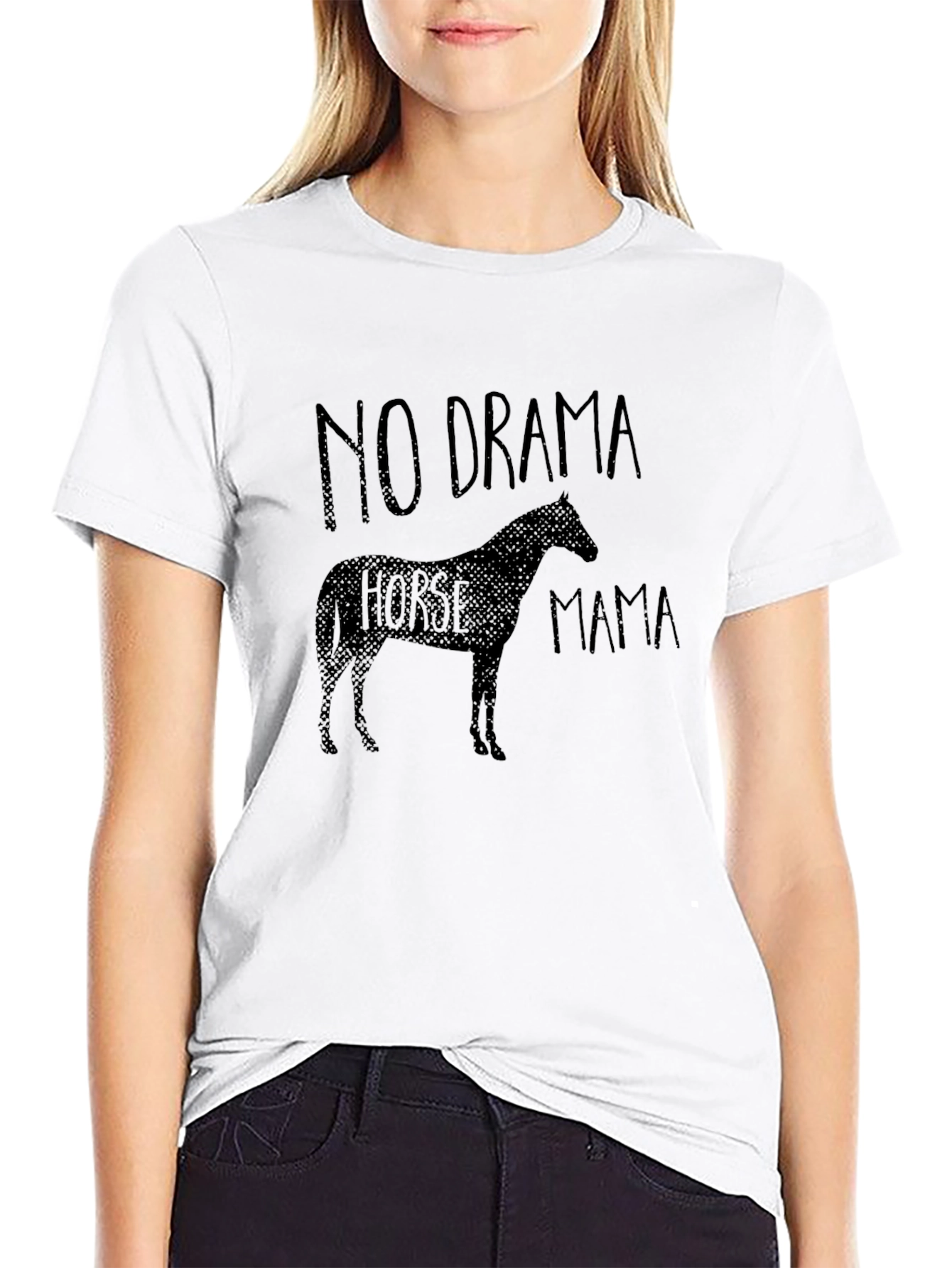 No Drama Horse Mama Graphic Tee