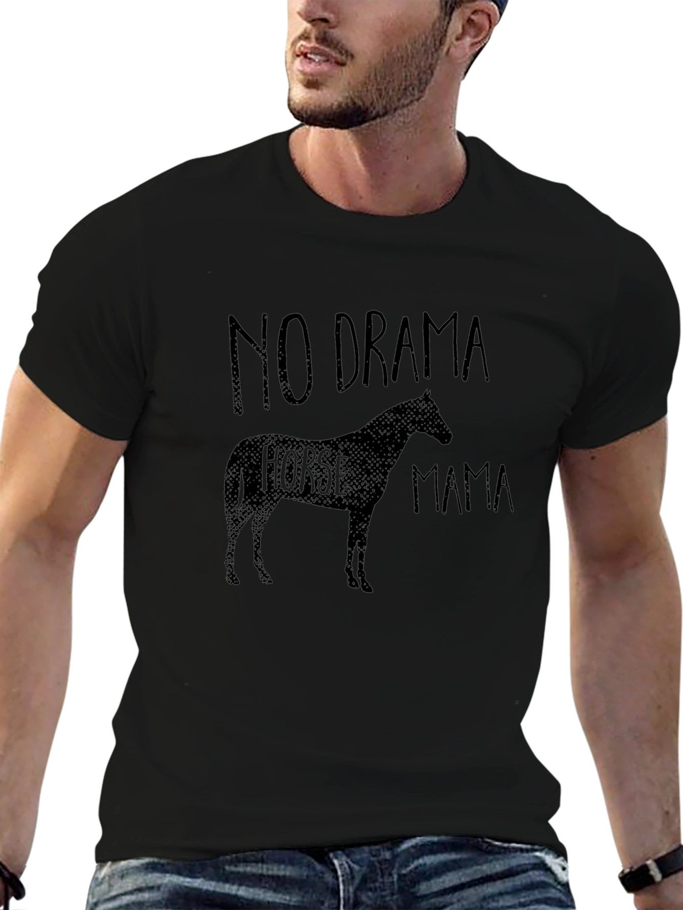 No Drama Horse Mama Graphic Tee