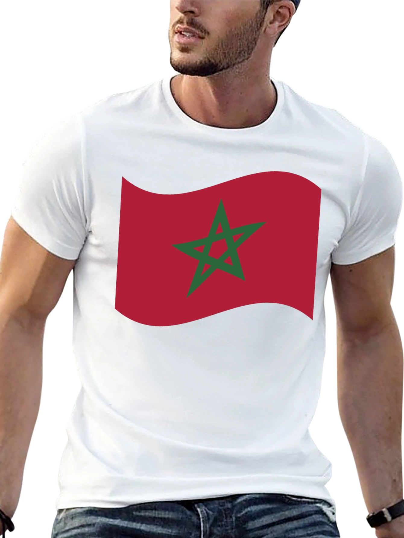 Morocco Flag T-Shirt - Show Your Pride!