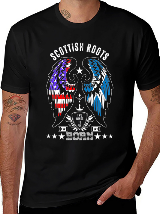 Scottish Roots Born T-Shirt