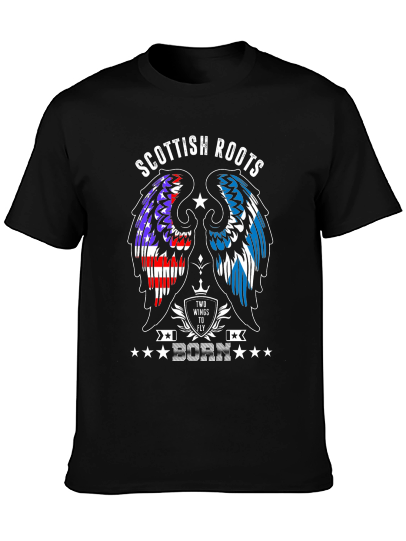 Scottish Roots Born T-Shirt
